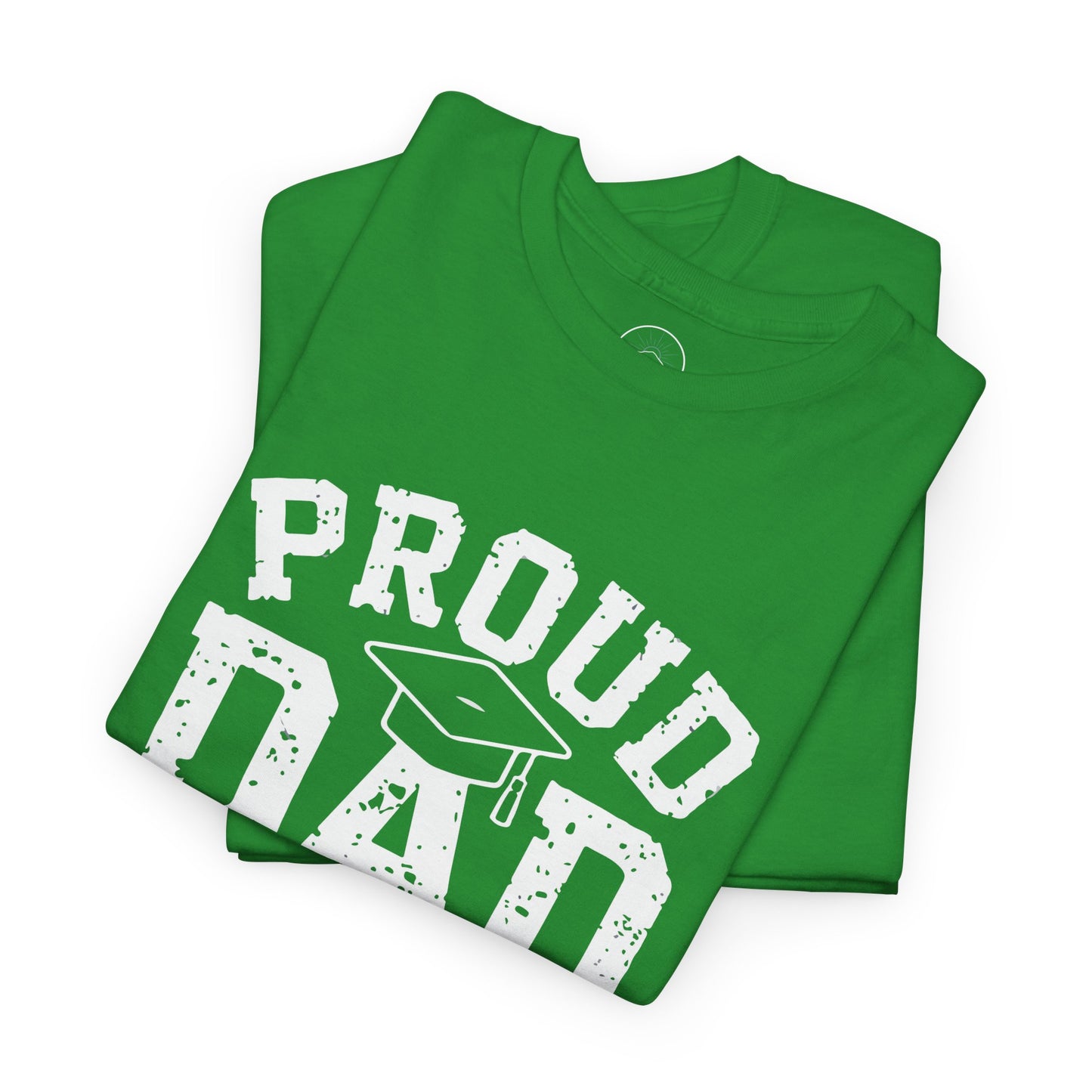 Proud Dad 2025 Graduate Unisex Heavy Cotton Tee