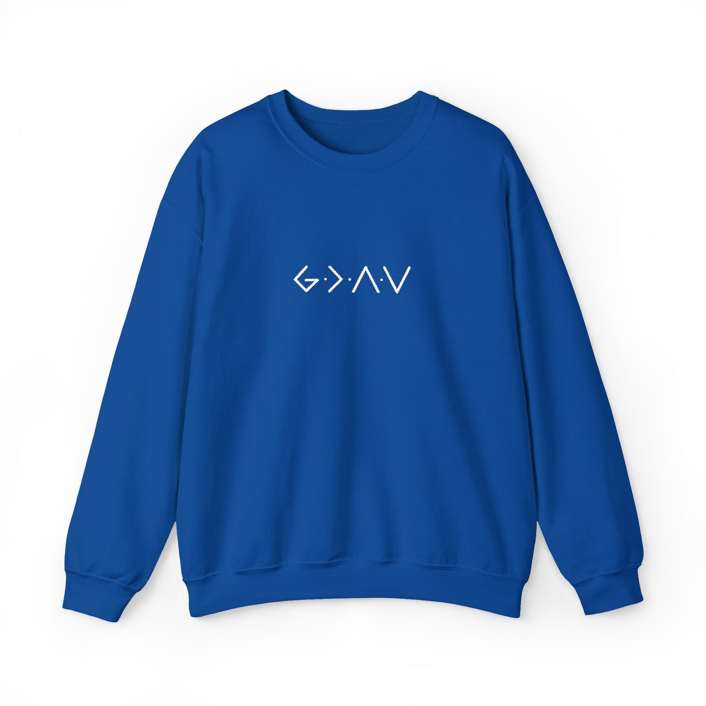 God Is Greater Crewneck – Faith Sweatshirt | PSO Apparel
