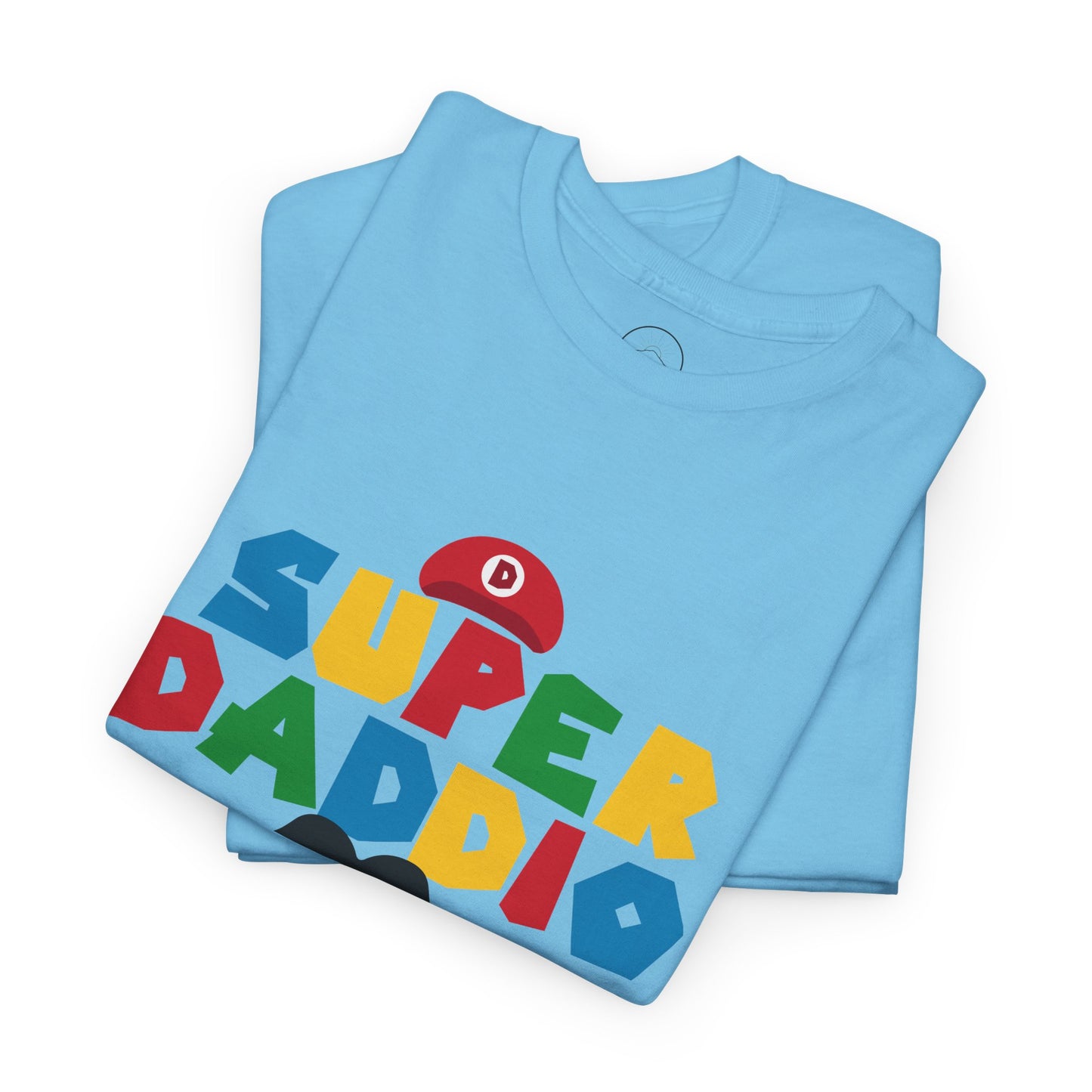 Super Dappio Unisex Heavy Cotton Tee - Fun Gaming Inspired T-Shirt