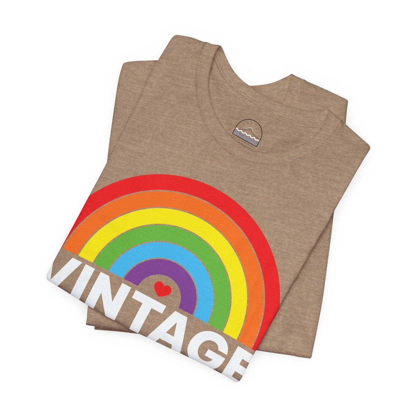Vintage Gay Rainbow Unisex Tee - Celebrate Love & Pride