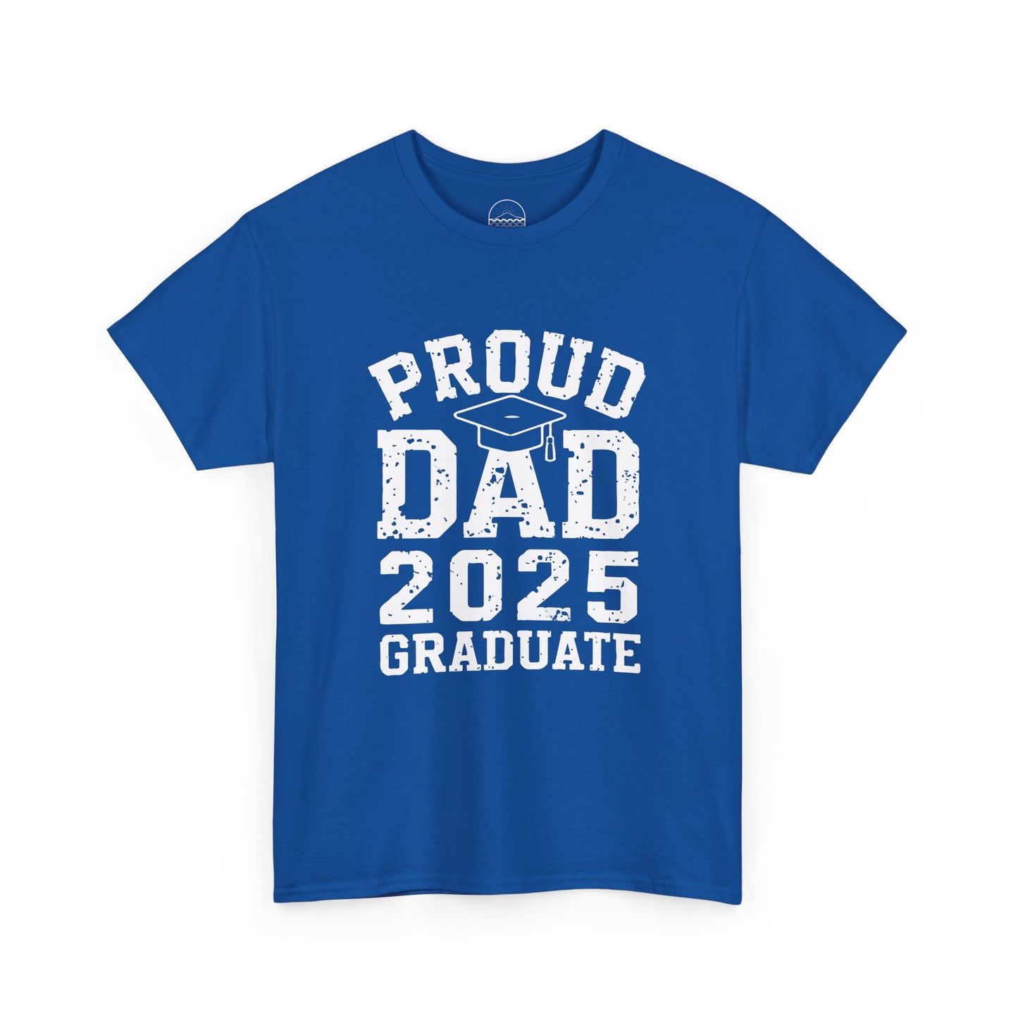 Proud Dad 2025 Graduate Unisex Heavy Cotton Tee