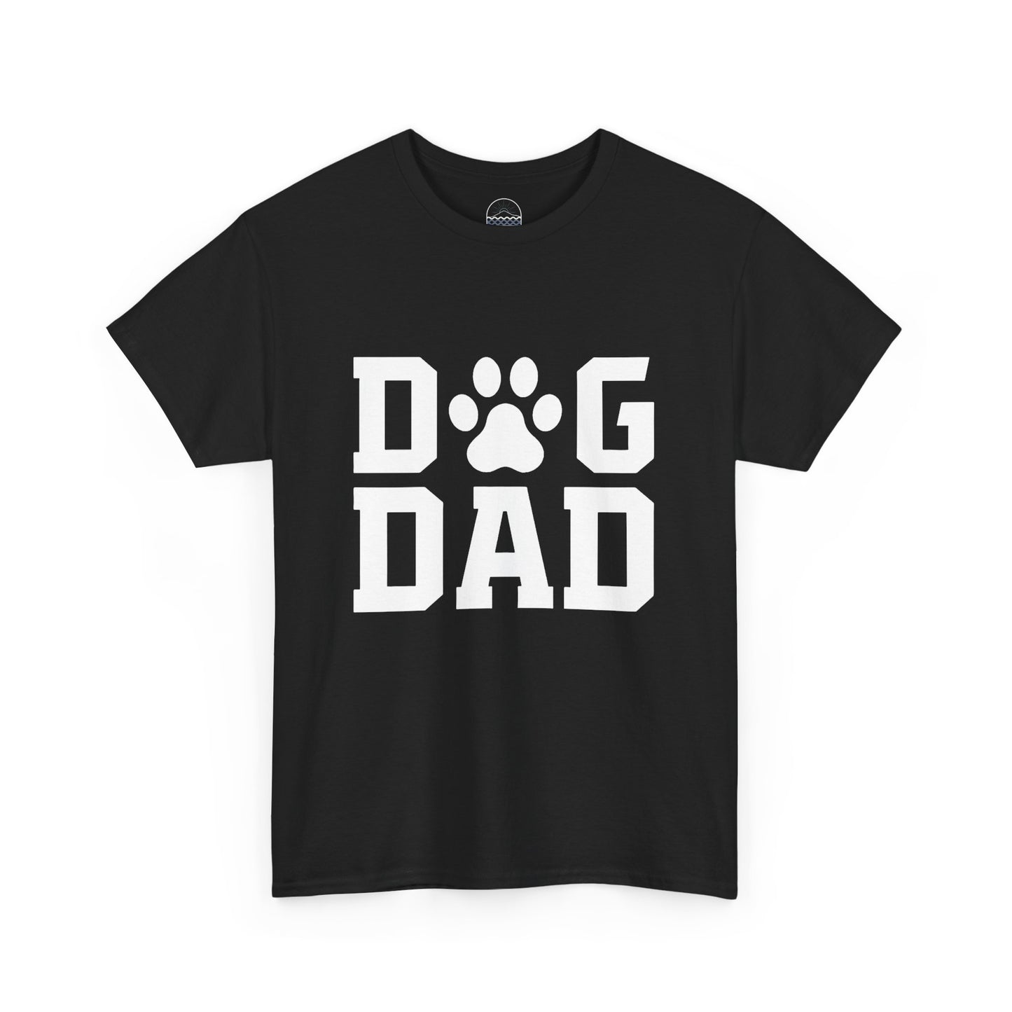 Dog Dad Unisex Heavy Cotton Tee - Casual Pet Lover Shirt