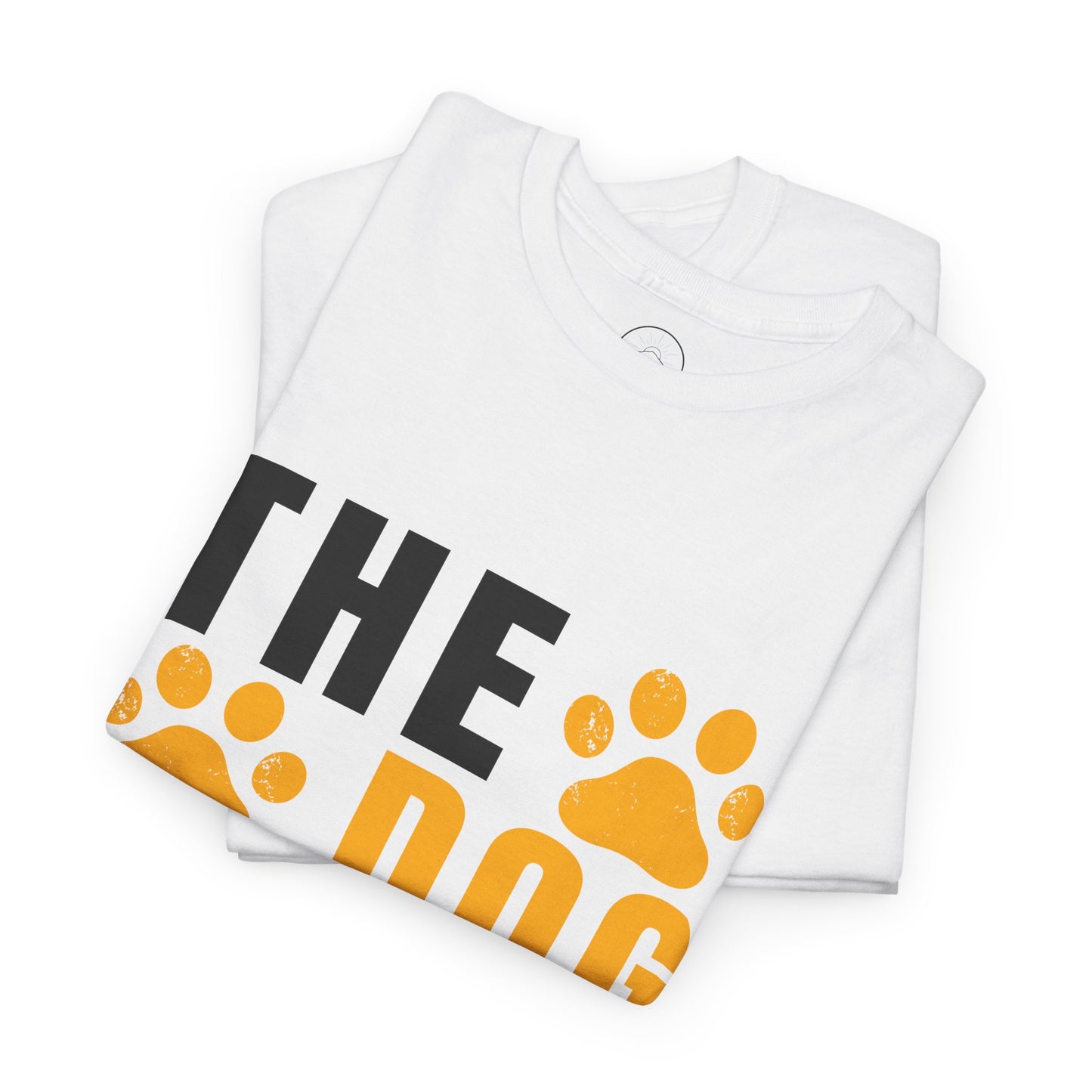 The Dog Father Unisex Heavy Cotton Tee - Perfect Gift for Dog Lovers