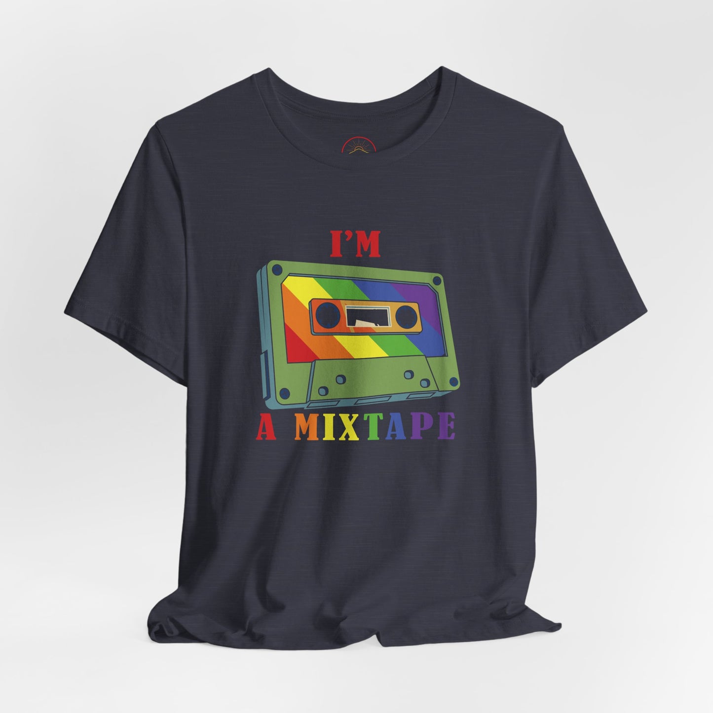Retro Vibe Mixtape Tee - Unisex Jersey Short Sleeve T-Shirt