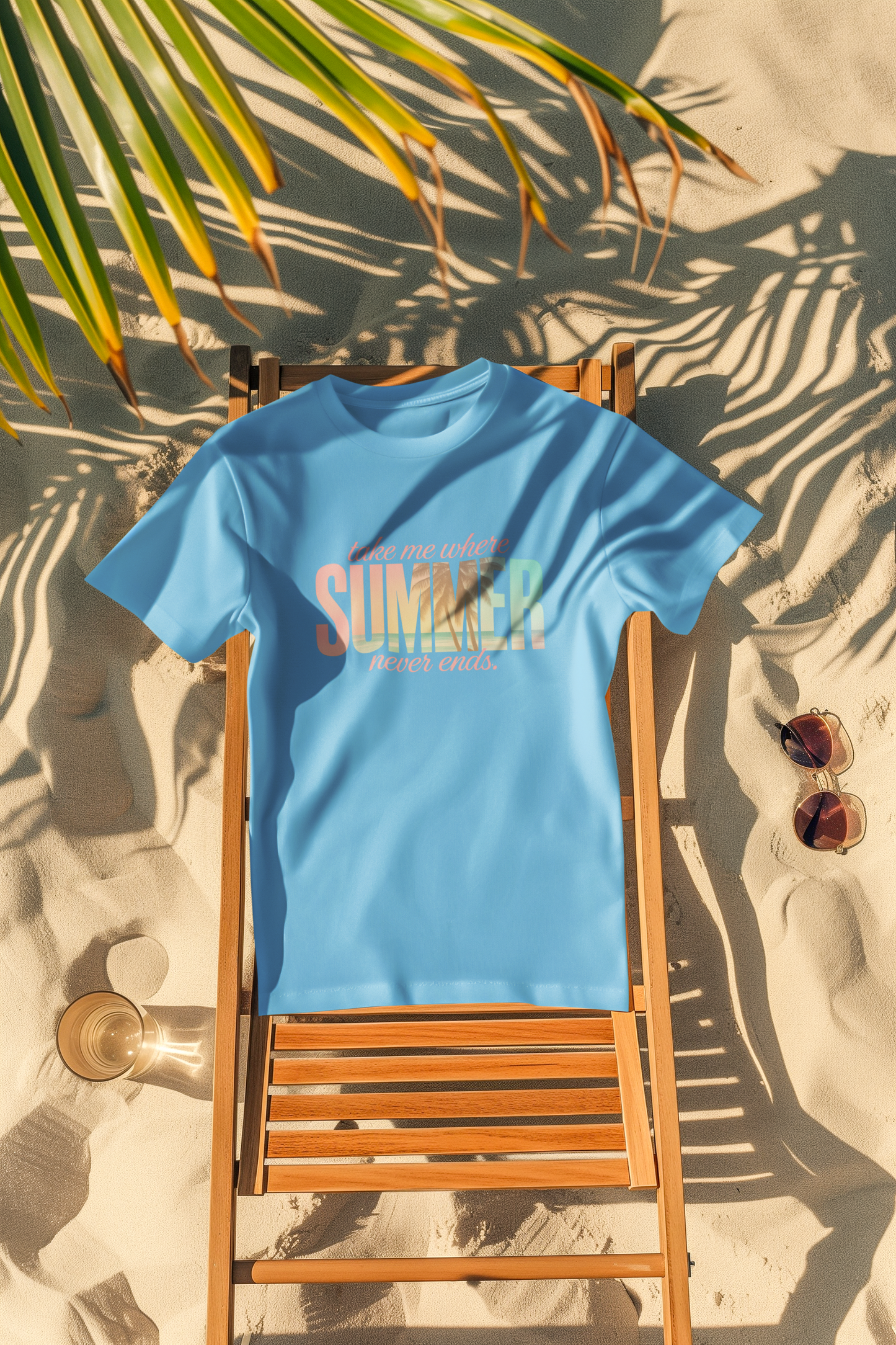 Summer Vibes Short-Sleeve Graphic Tee for Teens & Women | PSO