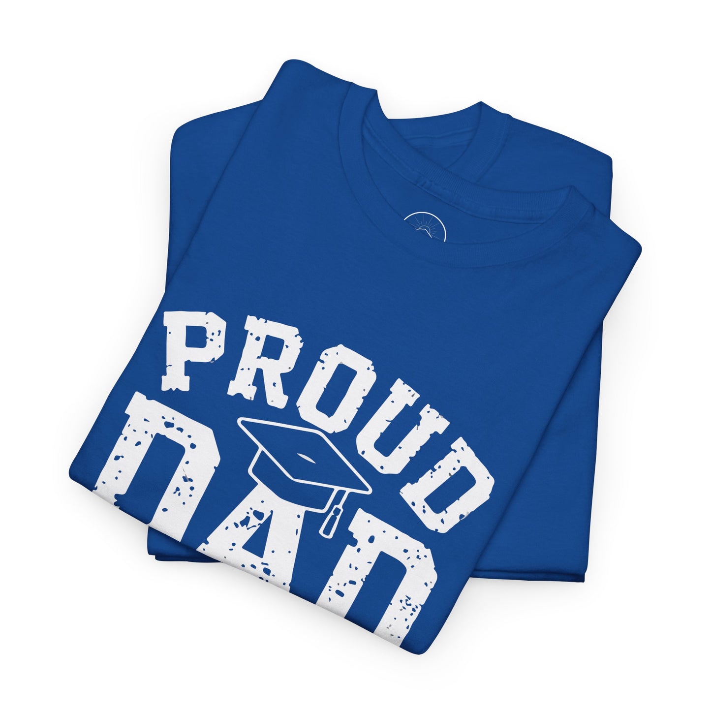 Proud Dad 2025 Graduate Unisex Heavy Cotton Tee