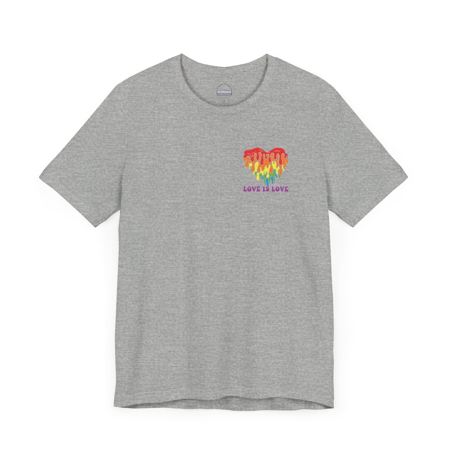 Love is Love & Be Kind Unisex Tee for Pride Month