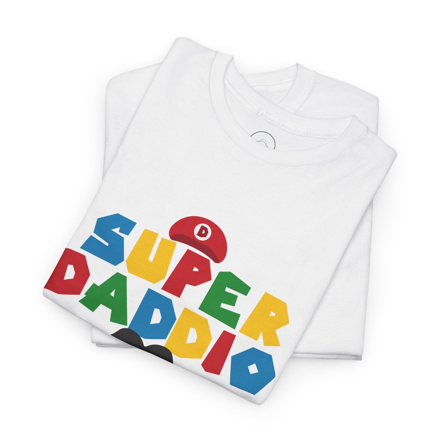 Super Dappio Unisex Heavy Cotton Tee - Fun Gaming Inspired T-Shirt