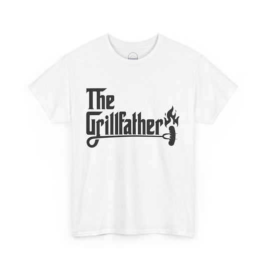 The Grillfather Unisex Heavy Cotton Tee - Perfect for BBQ Lovers