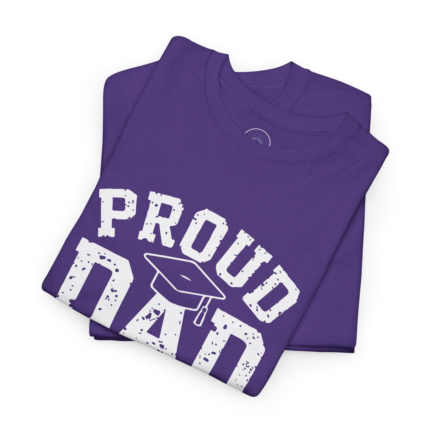 Proud Dad 2025 Graduate Unisex Heavy Cotton Tee