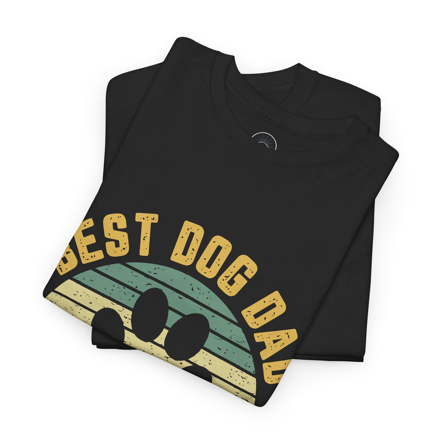 Best Dog Dad Ever Tee - Unisex Heavy Cotton T-Shirt for Dog Lovers