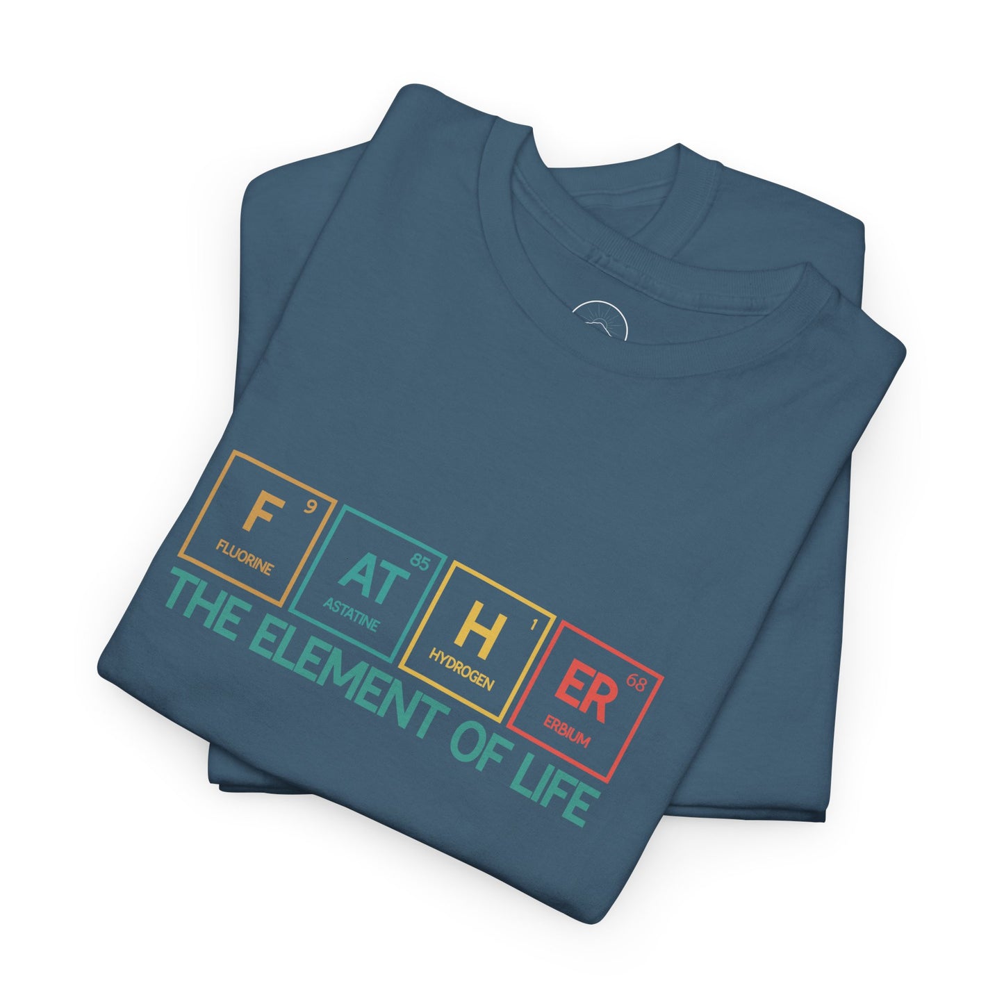 Dad Chemistry Unisex Heavy Cotton Tee - The Element of Life Shirt