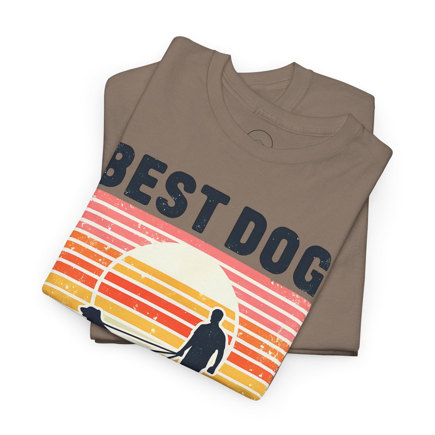 Best Dog Dad Ever Unisex Heavy Cotton Tee - Perfect Gift for Dog Lovers!