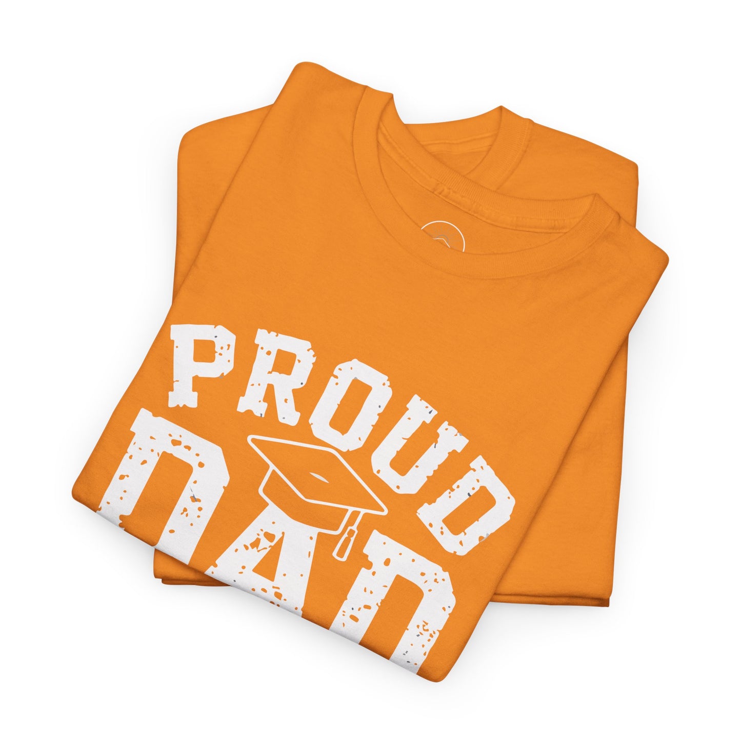Proud Dad 2025 Graduate Unisex Heavy Cotton Tee