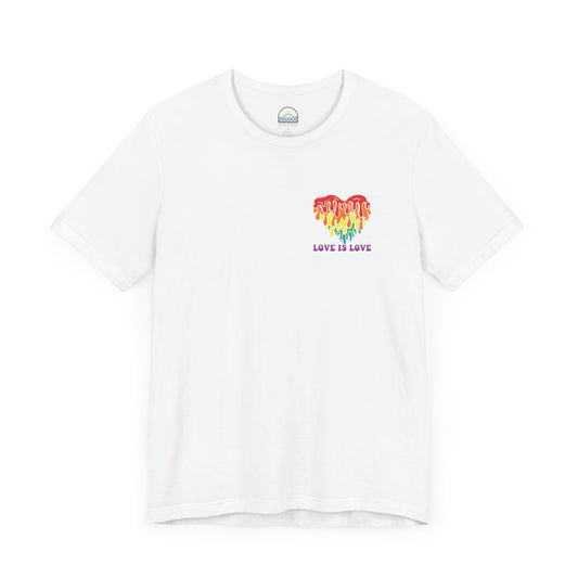 Love is Love & Be Kind Unisex Tee for Pride Month