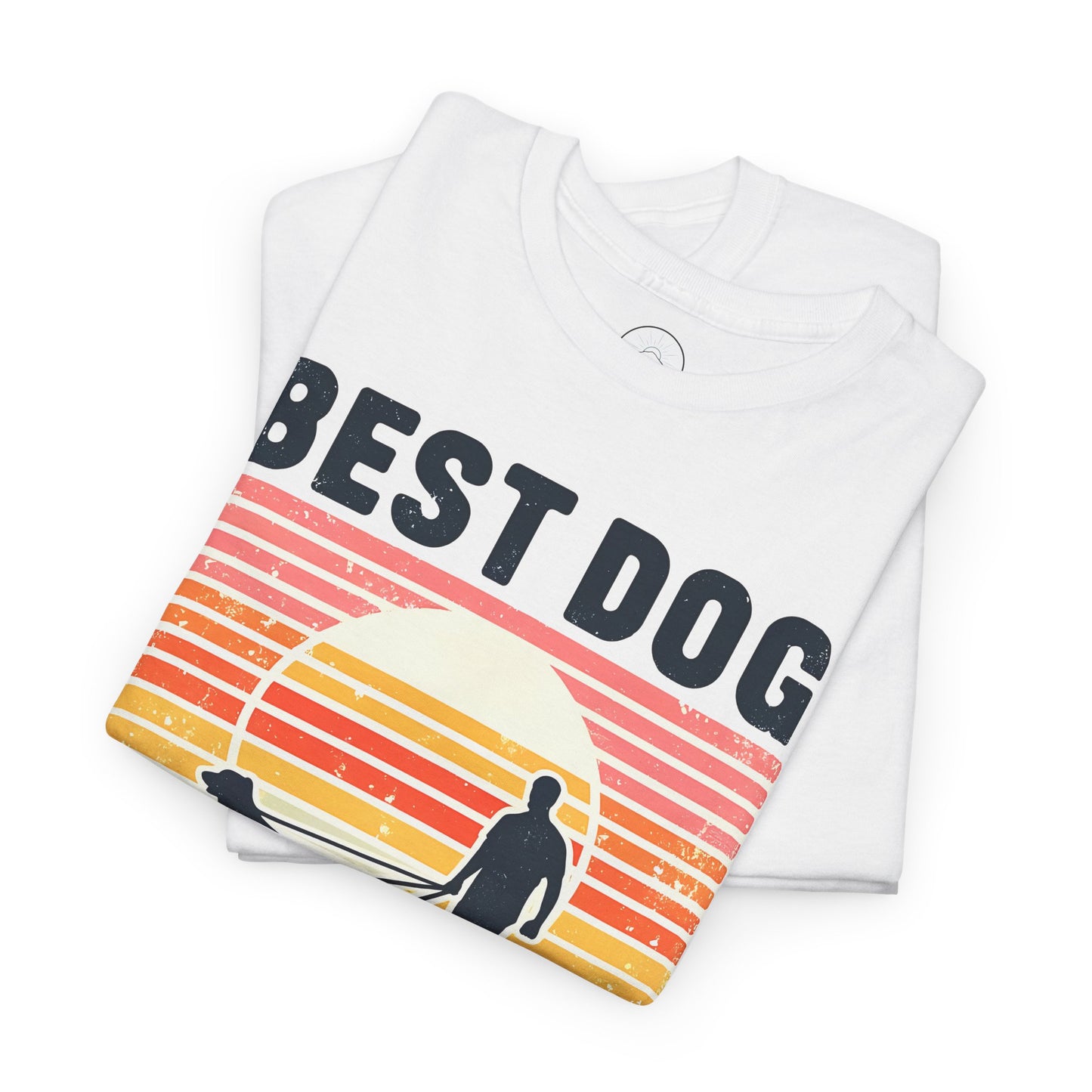 Best Dog Dad Ever Unisex Heavy Cotton Tee - Perfect Gift for Dog Lovers!