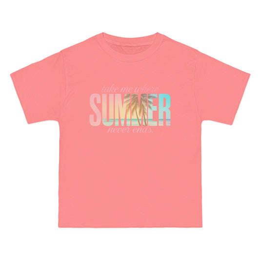 Summer Vibes Short-Sleeve Graphic Tee for Teens & Women | PSO