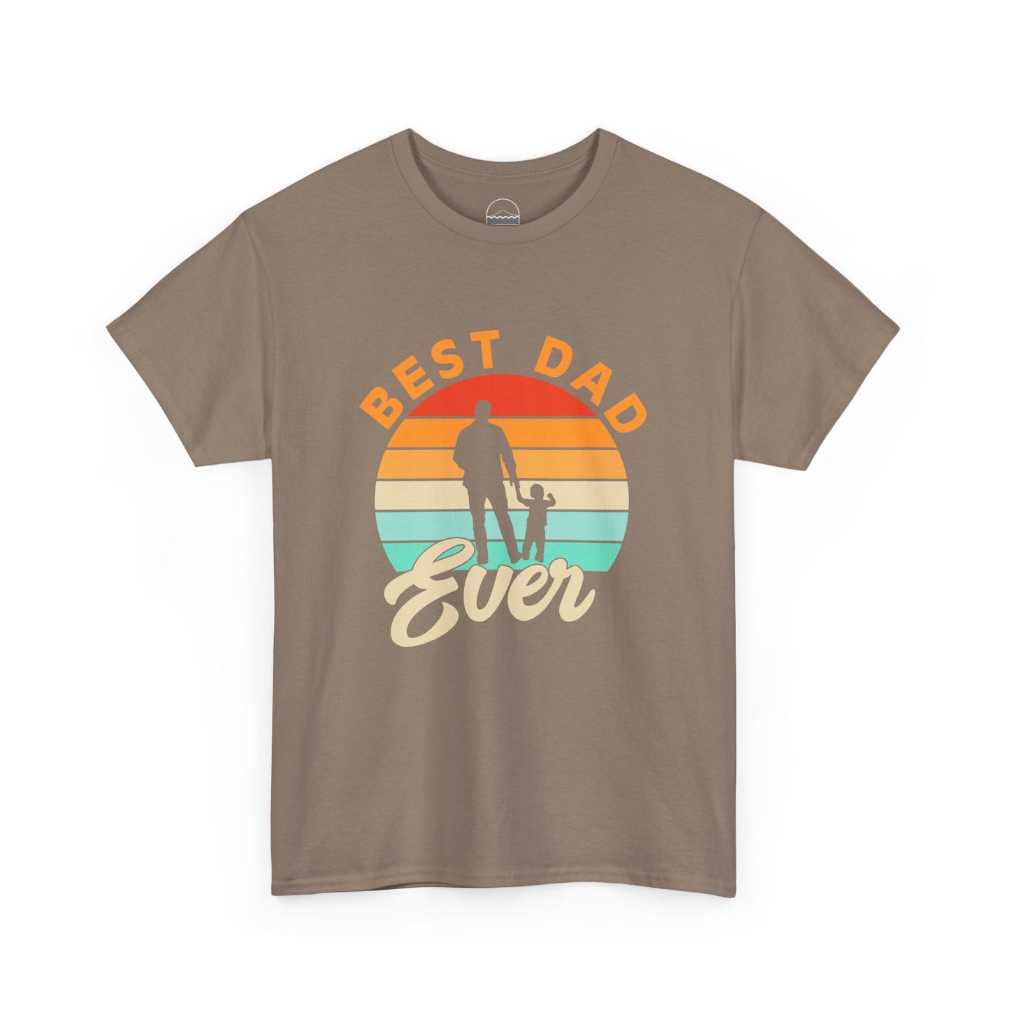 Best Dad Ever Unisex Heavy Cotton Tee - Stylish Father's Day Gift