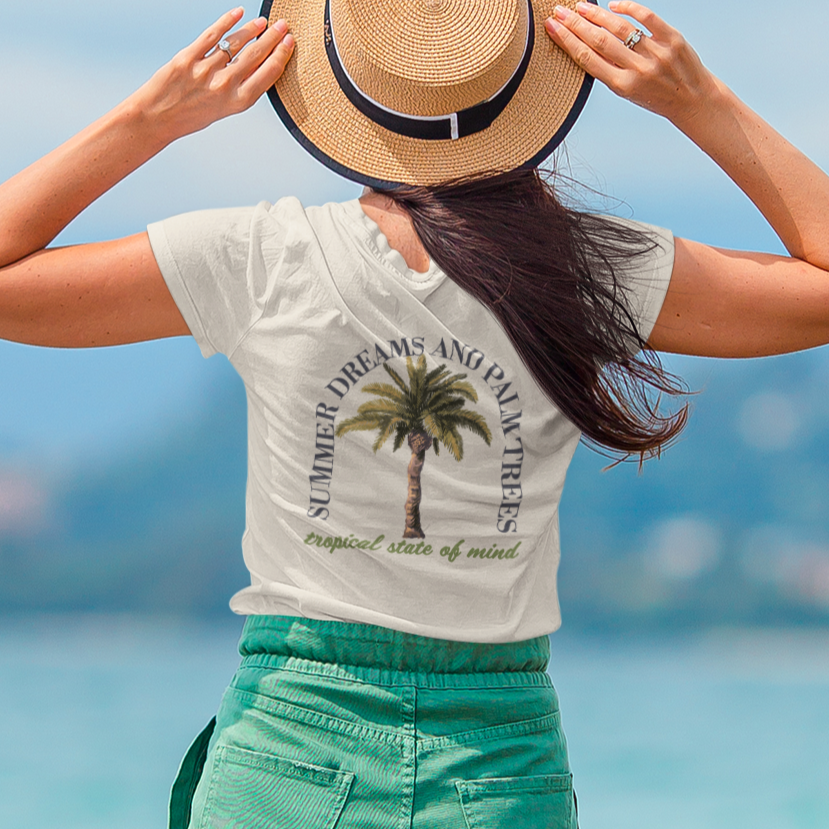 Tropical State of Mind Tee – Summer Vibes Graphic | PSO