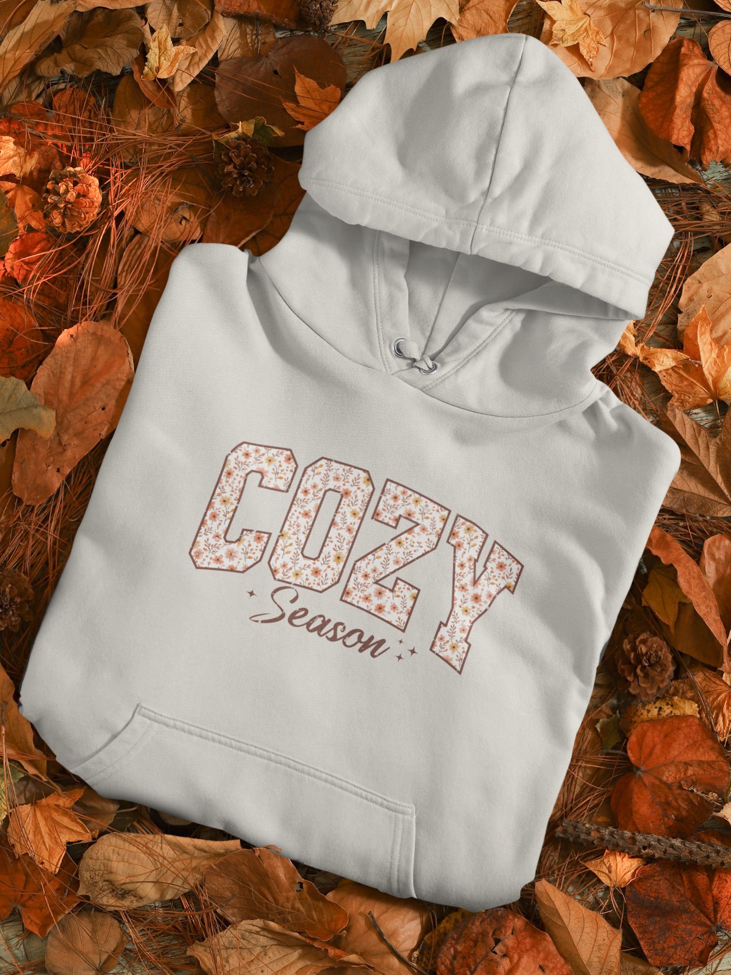 Cozy Season Hoodie | Fall Varsity Script Design | PSO
