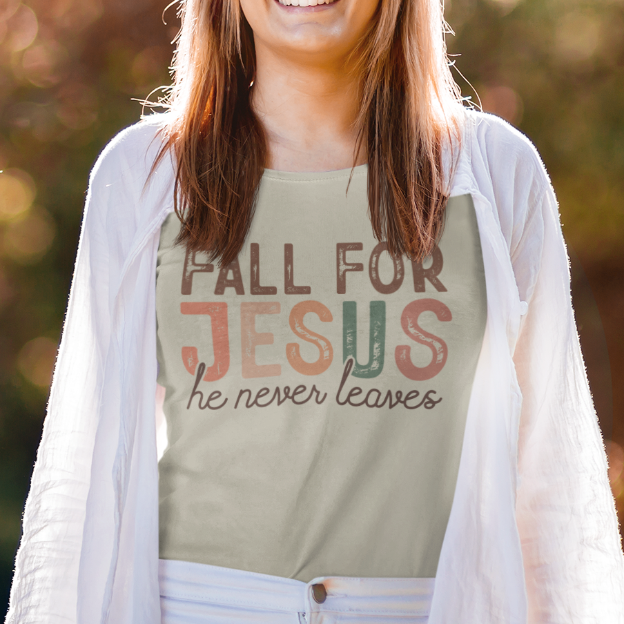 Fall for Jesus T-Shirt | Christian Fall Tee | PSO