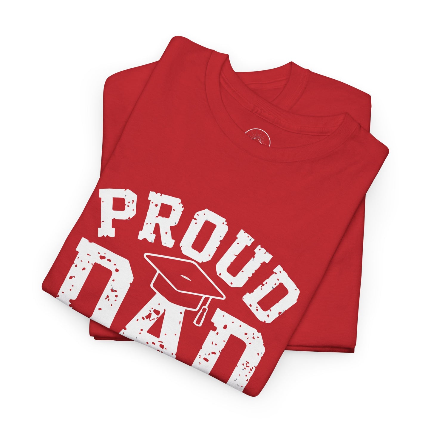 Proud Dad 2025 Graduate Unisex Heavy Cotton Tee