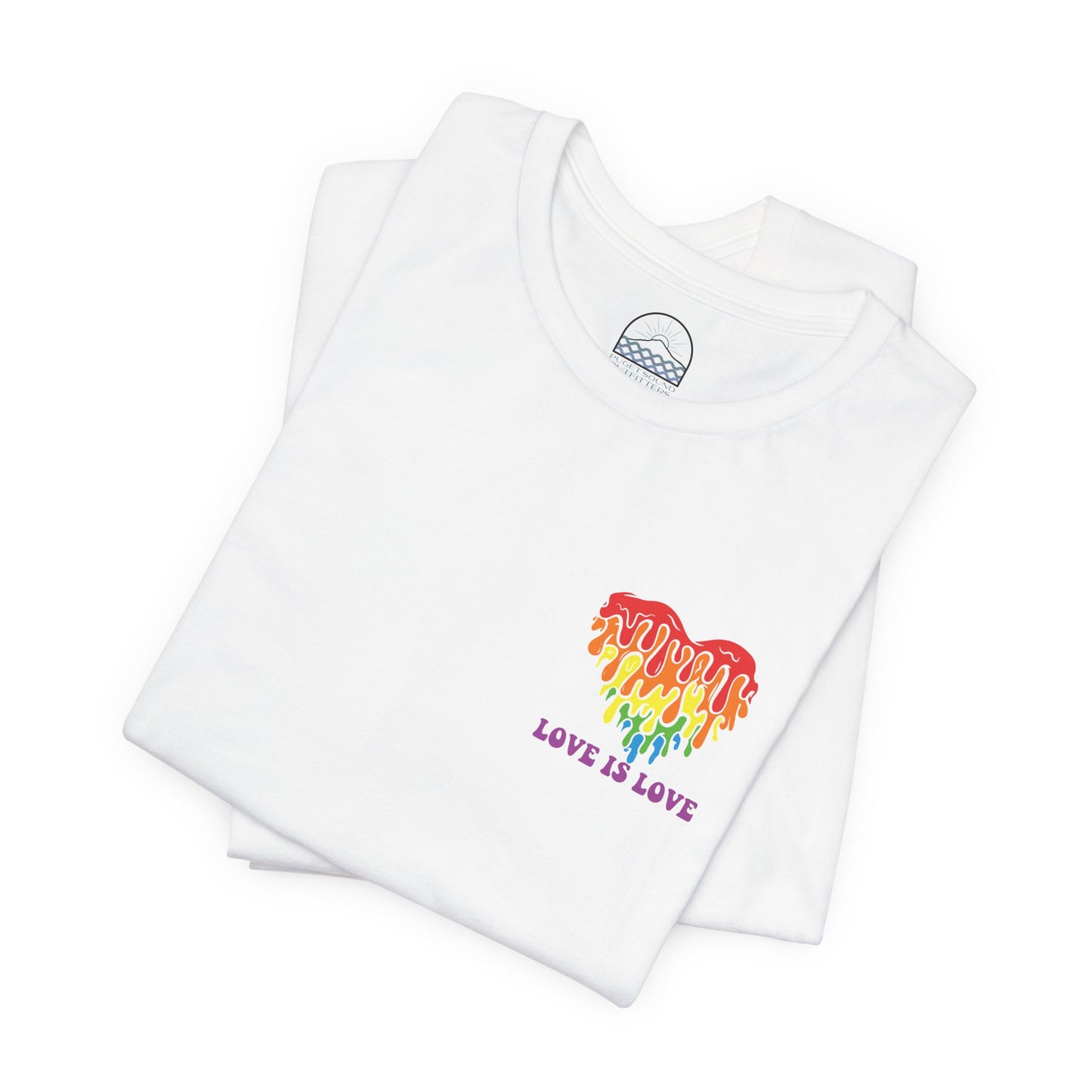 Love is Love & Be Kind Unisex Tee for Pride Month