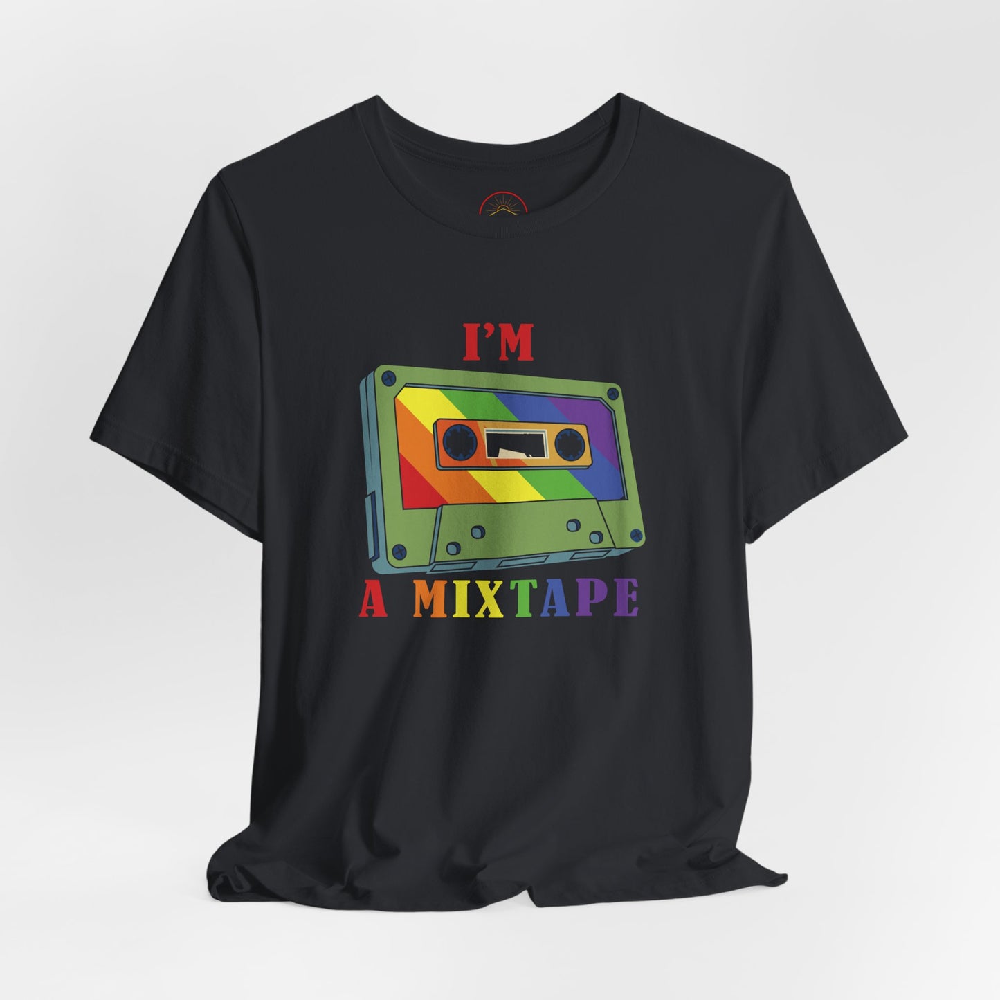 Retro Vibe Mixtape Tee - Unisex Jersey Short Sleeve T-Shirt
