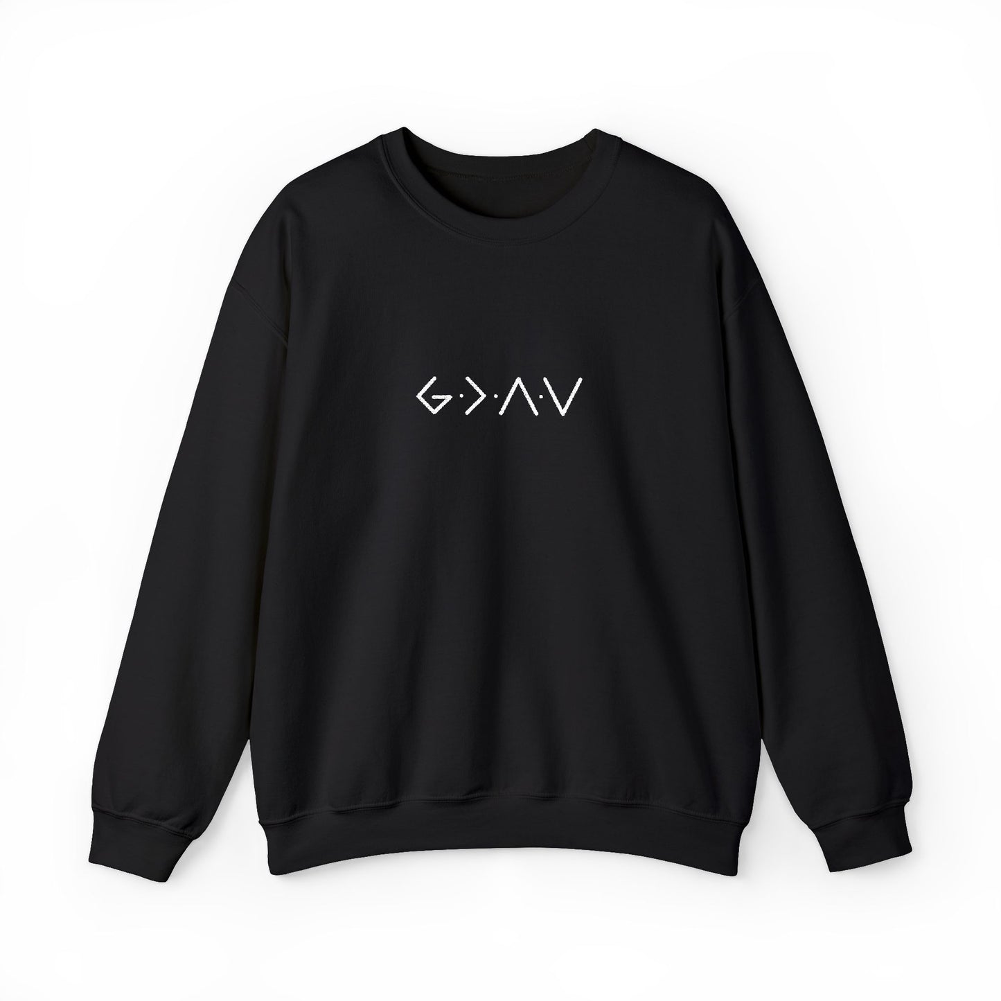 God Is Greater Crewneck – Faith Sweatshirt | PSO Apparel