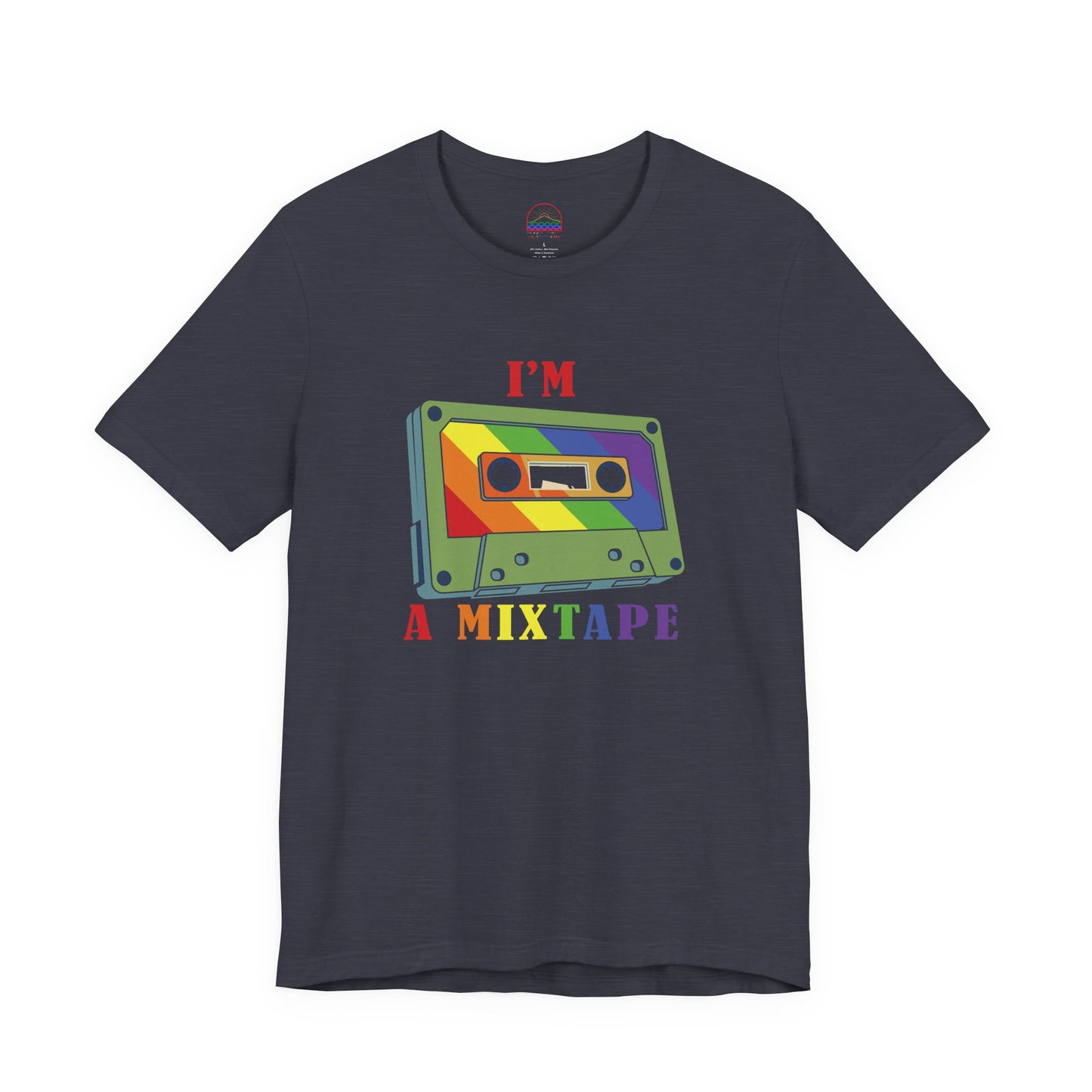 Retro Vibe Mixtape Tee - Unisex Jersey Short Sleeve T-Shirt