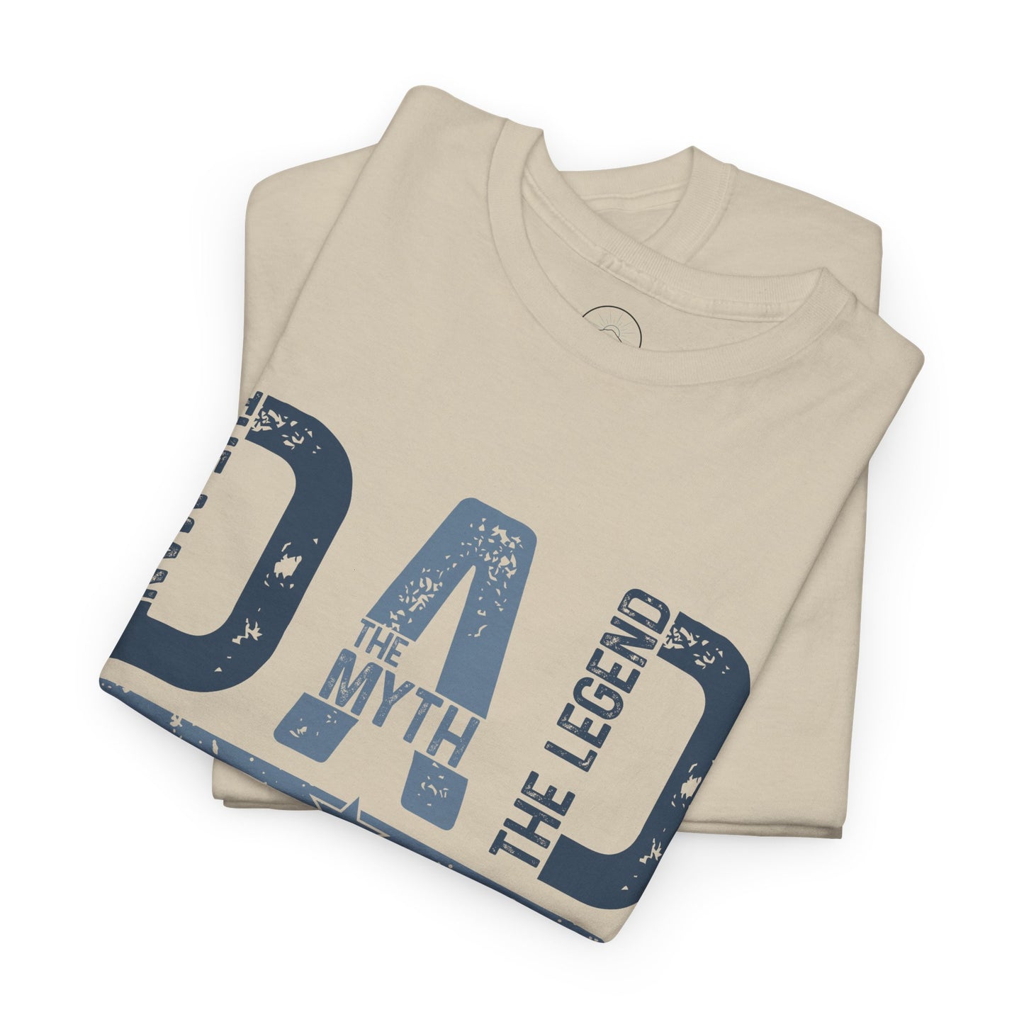 Dad Myth Legend Tee, Unisex Father's Day Gift, Casual T-Shirt, Birthday Gift for Dad, Patriotic Dad Shirt