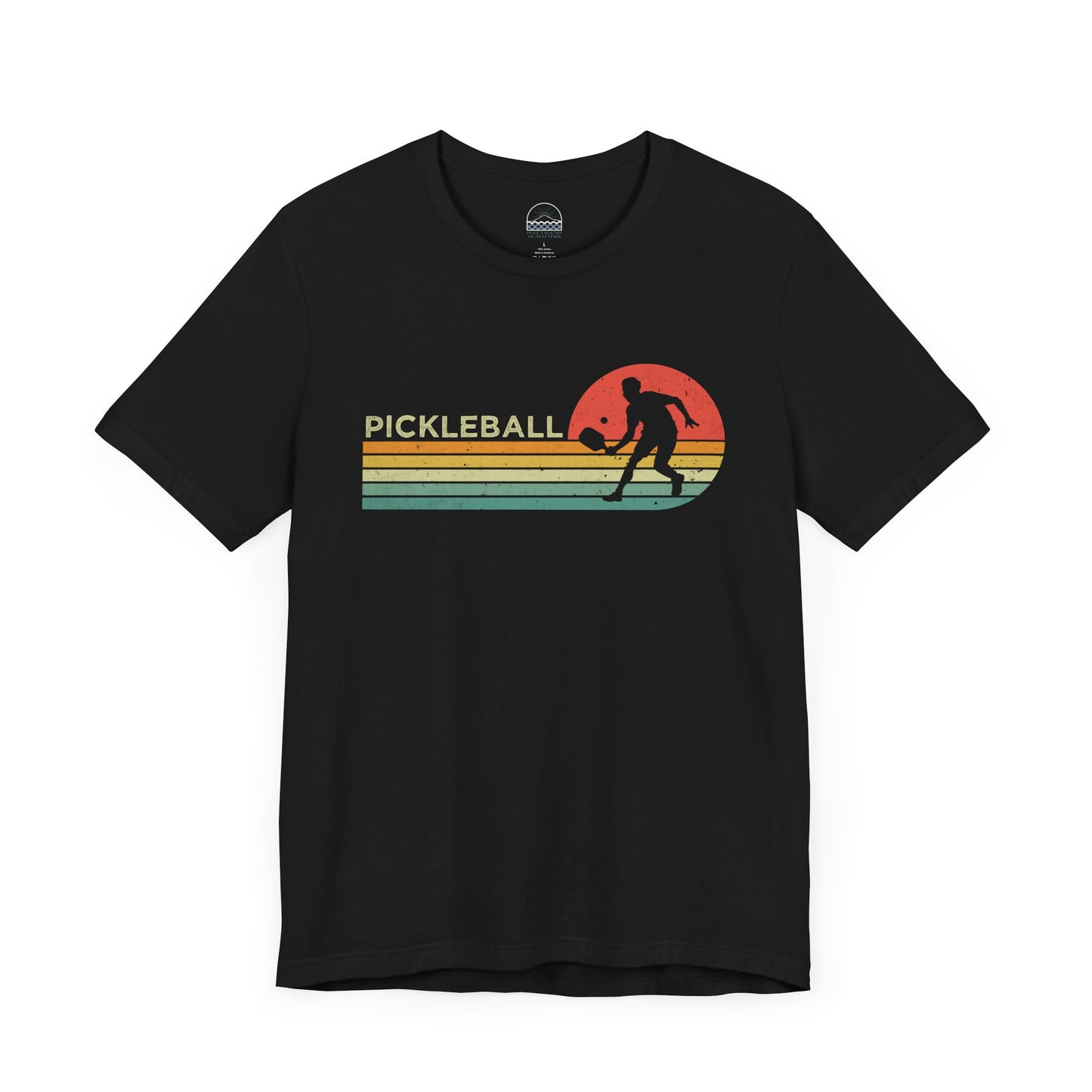 Retro Pickleball Logo Tee | Vintage Sport Shirt – PSO
