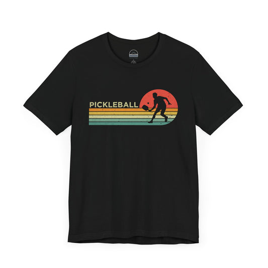 Retro Pickleball Logo Tee | Vintage Sport Shirt – PSO