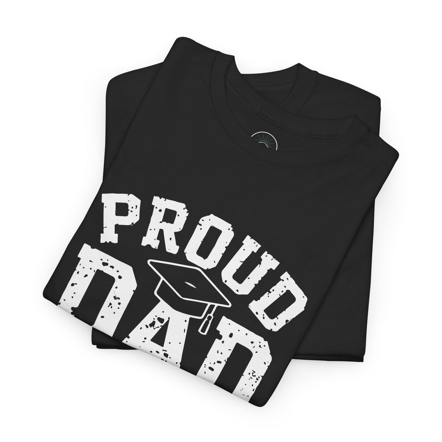 Proud Dad 2025 Graduate Unisex Heavy Cotton Tee