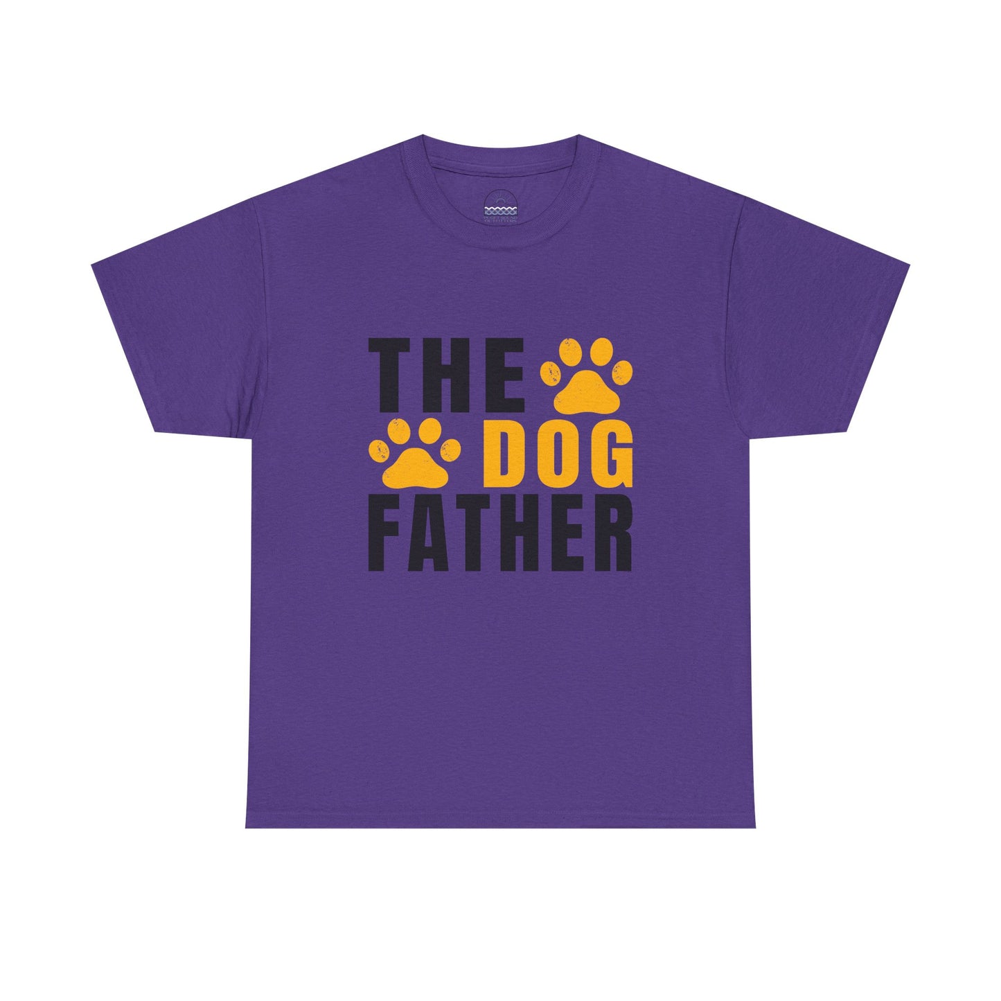 The Dog Father Unisex Heavy Cotton Tee - Perfect Gift for Dog Lovers