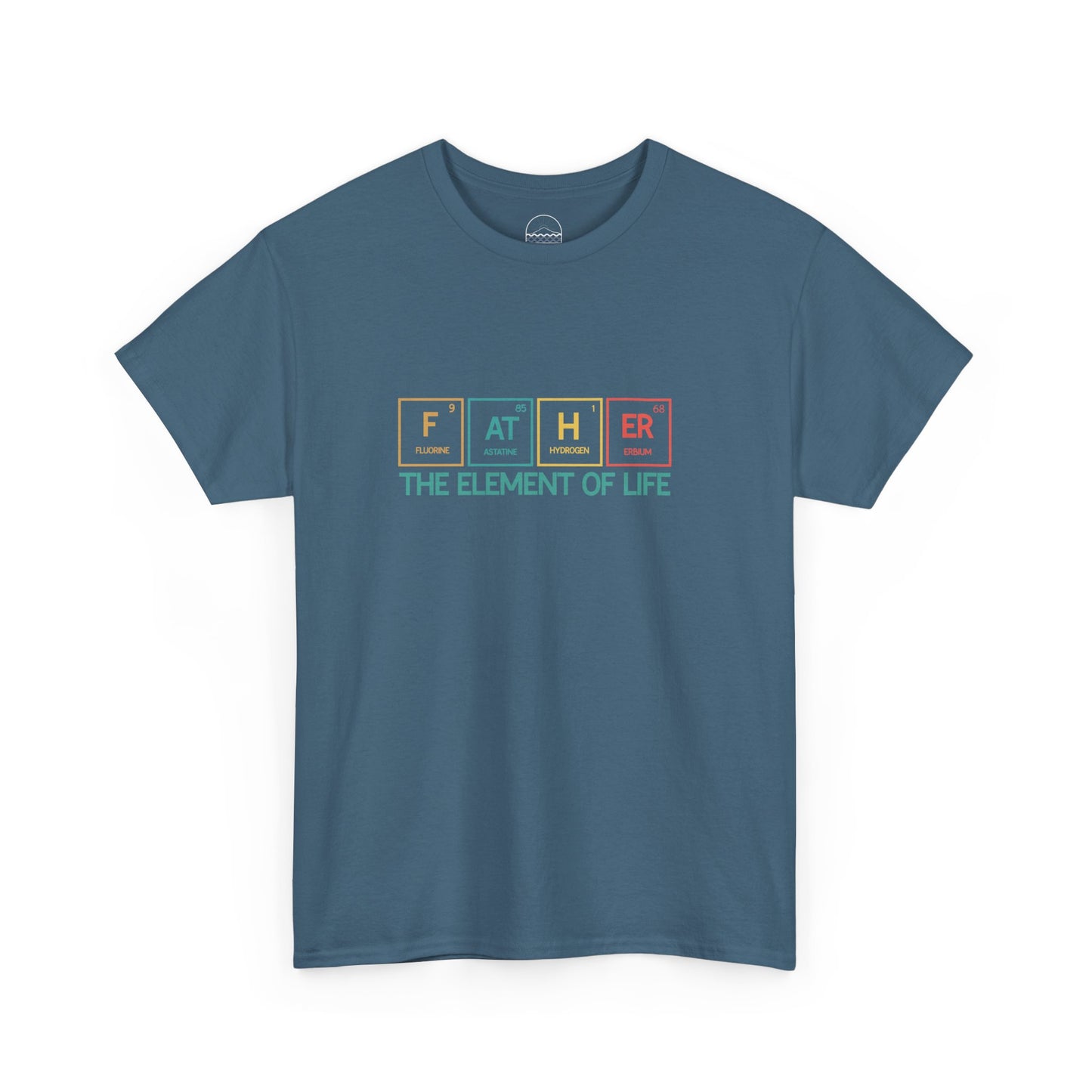 Dad Chemistry Unisex Heavy Cotton Tee - The Element of Life Shirt