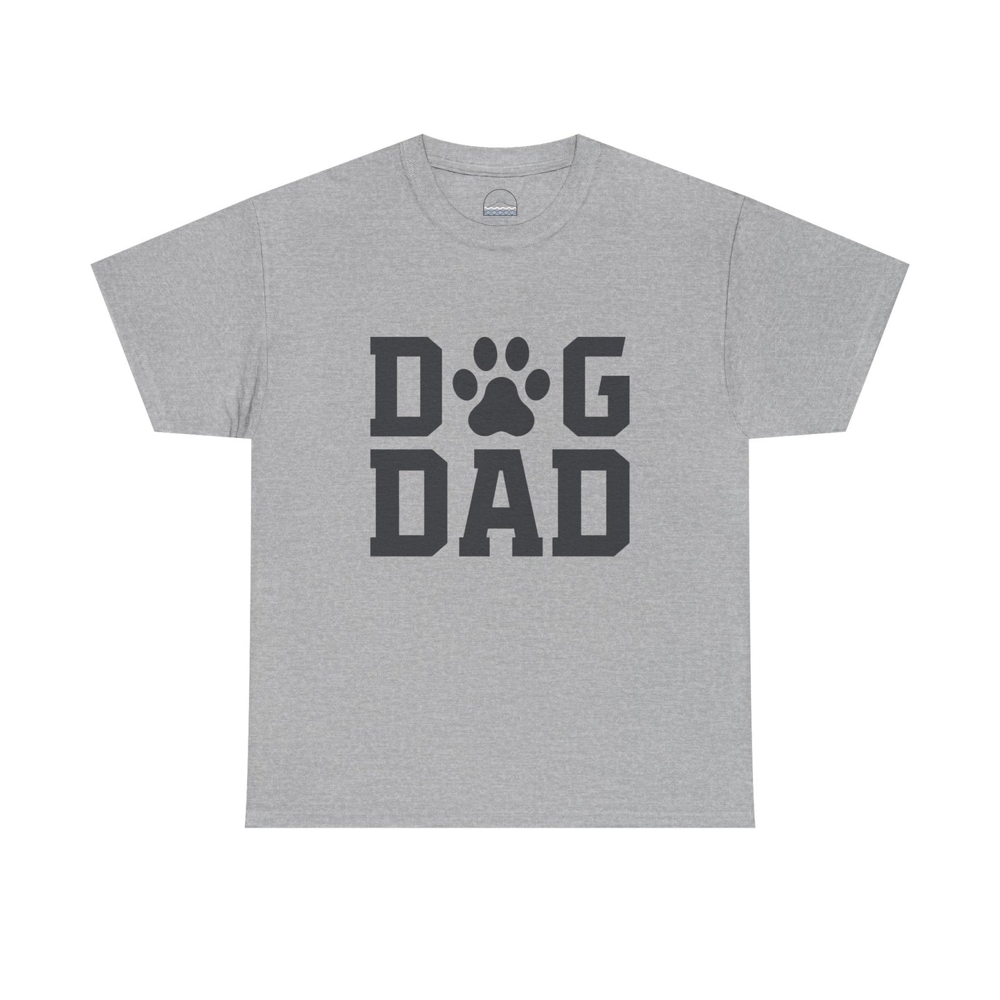 Dog Dad Unisex Heavy Cotton Tee - Casual Pet Lover Shirt
