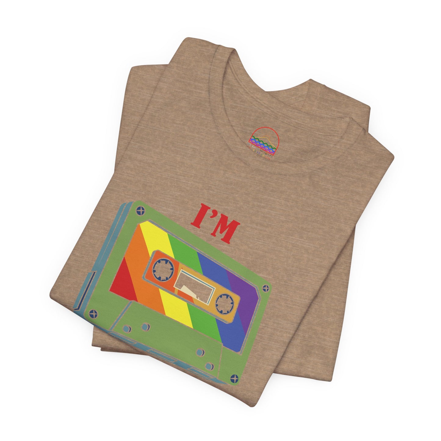 Retro Vibe Mixtape Tee - Unisex Jersey Short Sleeve T-Shirt