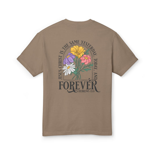 Faith-Inspired Christian Tee – Hebrews 13:8 | PSO Apparel