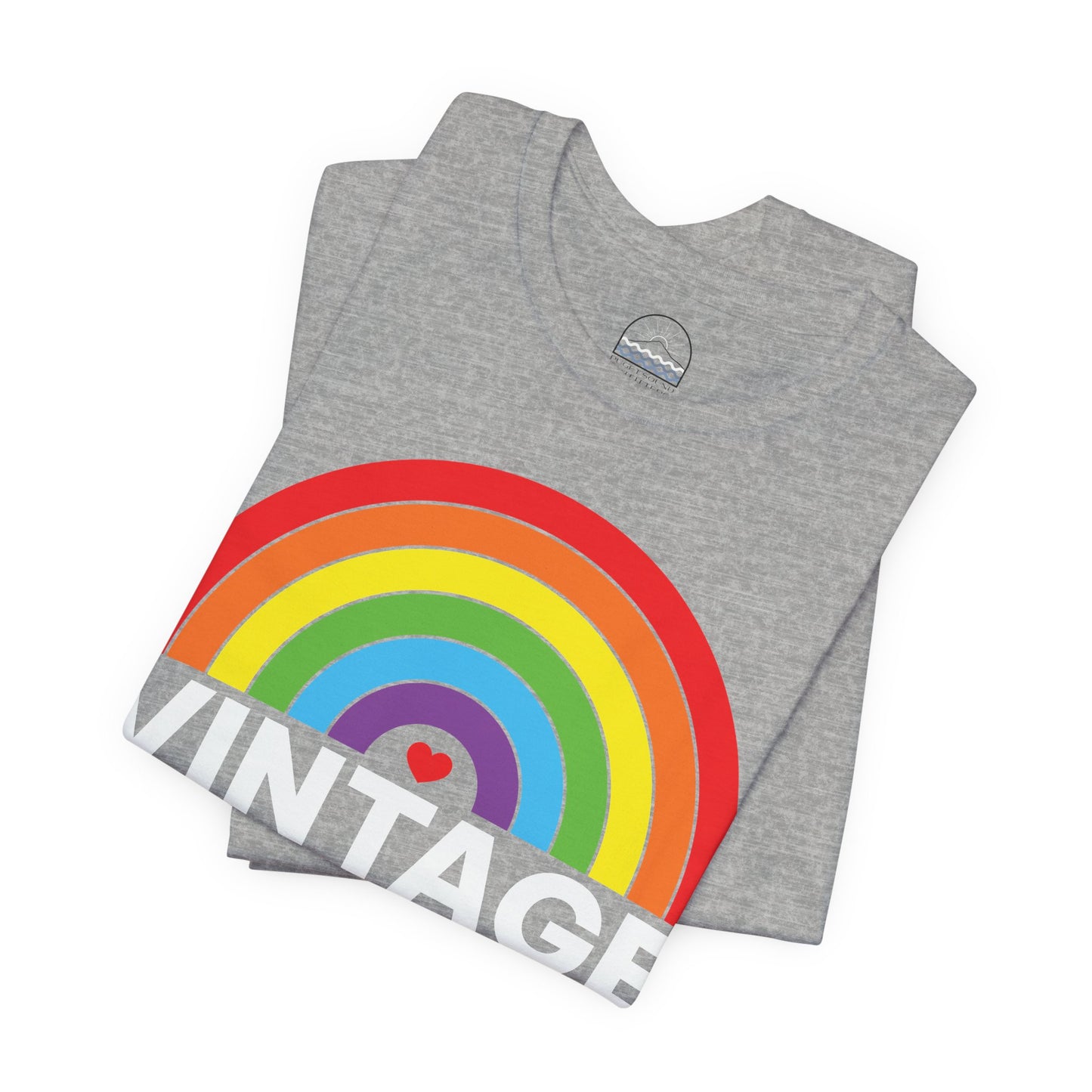 Vintage Gay Rainbow Unisex Tee - Celebrate Love & Pride