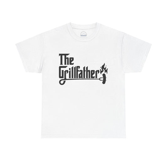 The Grillfather Unisex Heavy Cotton Tee - Perfect for BBQ Lovers
