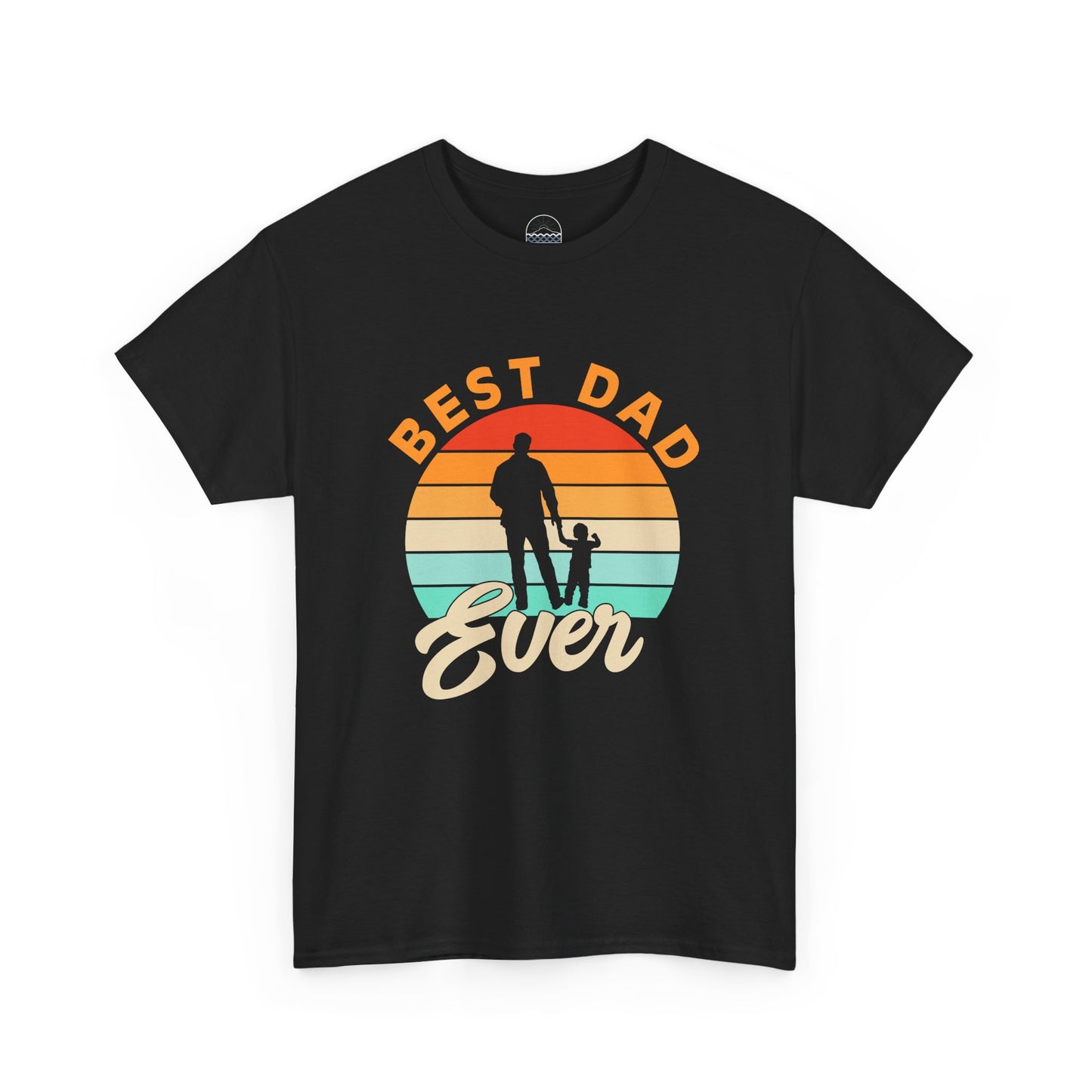 Best Dad Ever Unisex Heavy Cotton Tee - Stylish Father's Day Gift