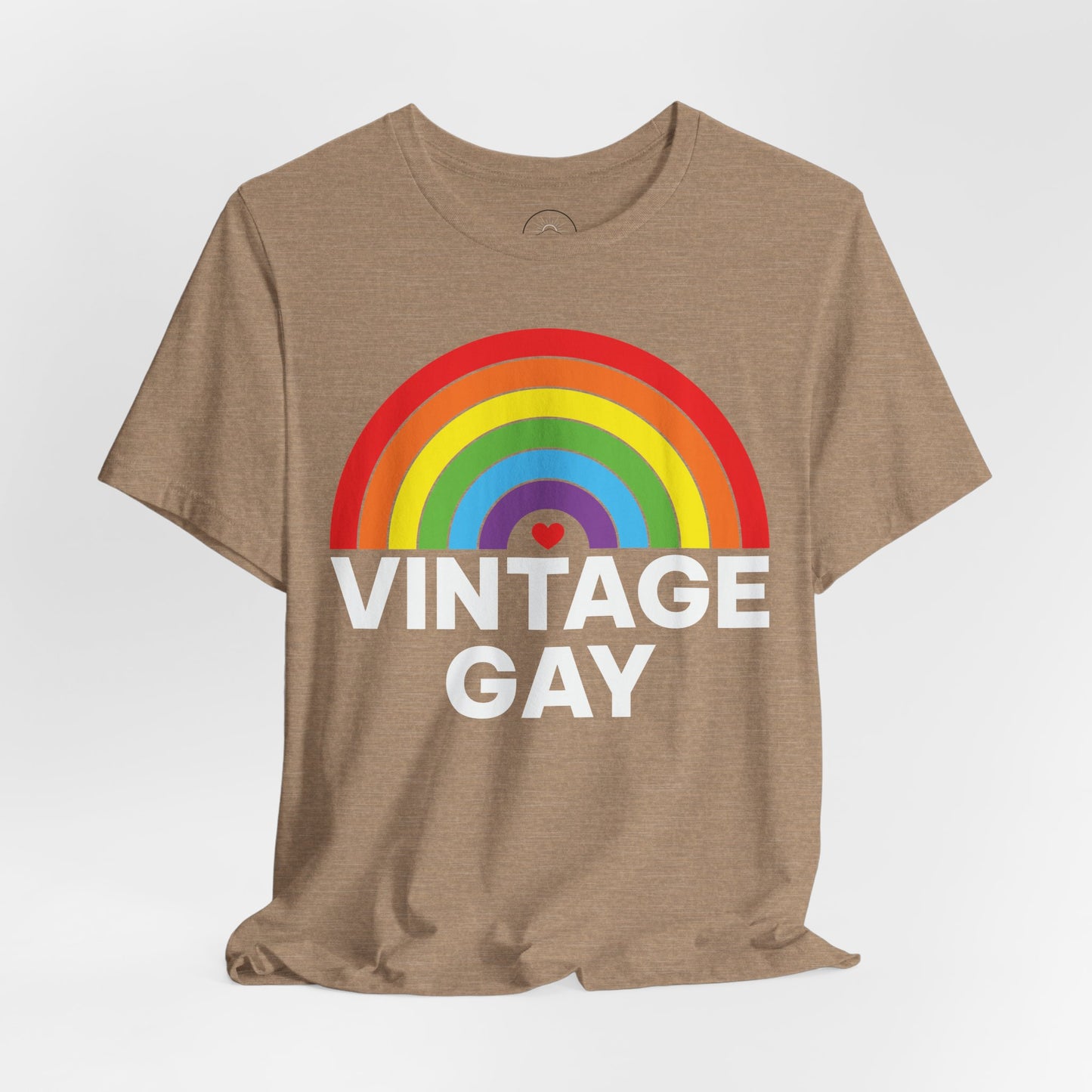 Vintage Gay Rainbow Unisex Tee - Celebrate Love & Pride