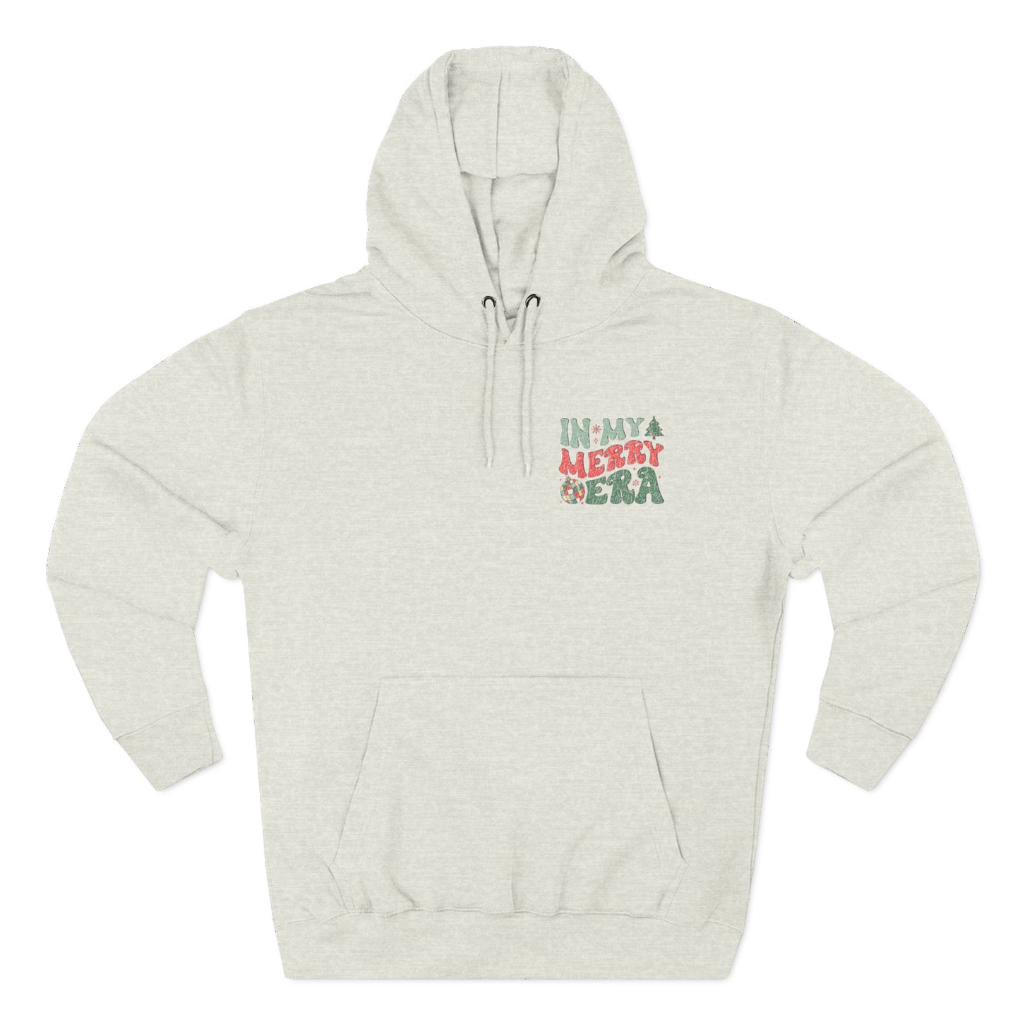 Holiday Hoodie — "In My Merry Era" Festive Graphic Pullover