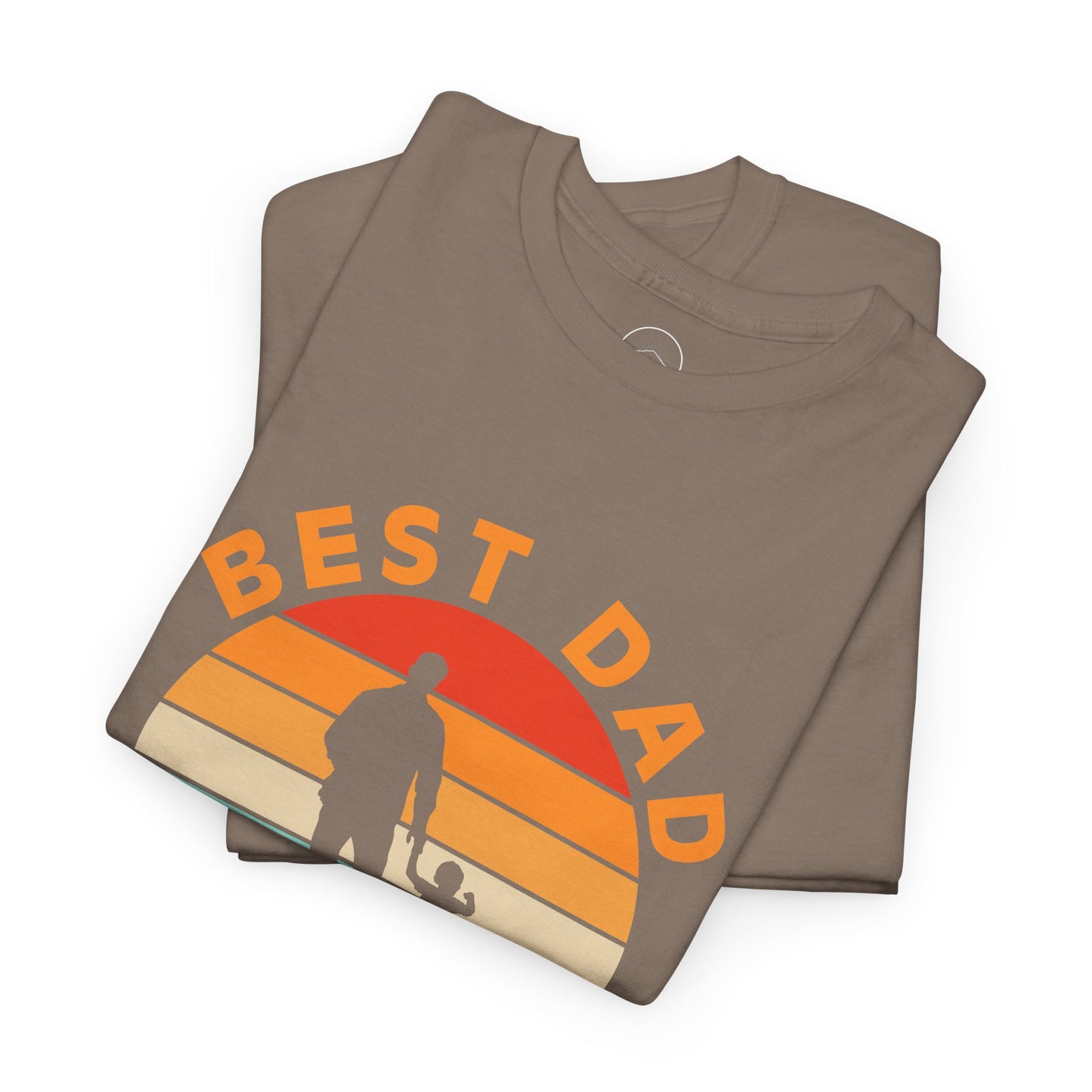 Best Dad Ever Unisex Heavy Cotton Tee - Stylish Father's Day Gift