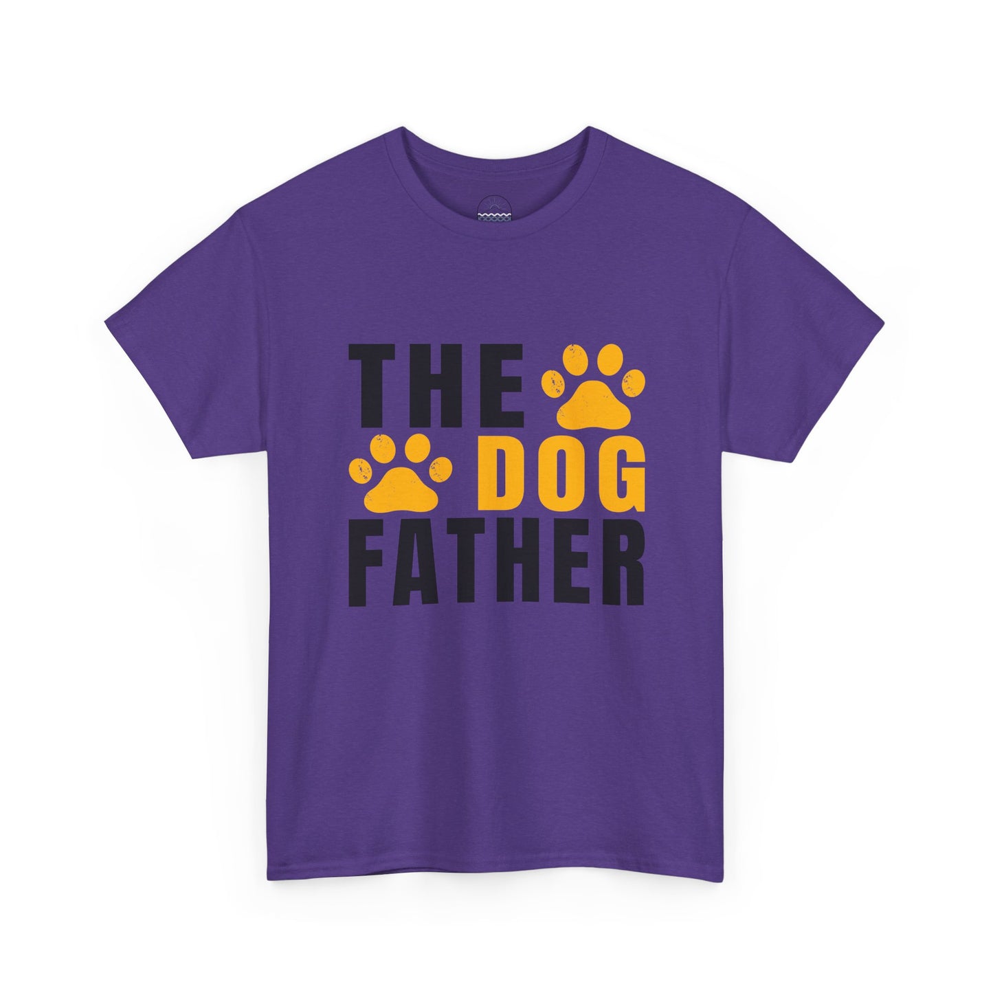 The Dog Father Unisex Heavy Cotton Tee - Perfect Gift for Dog Lovers