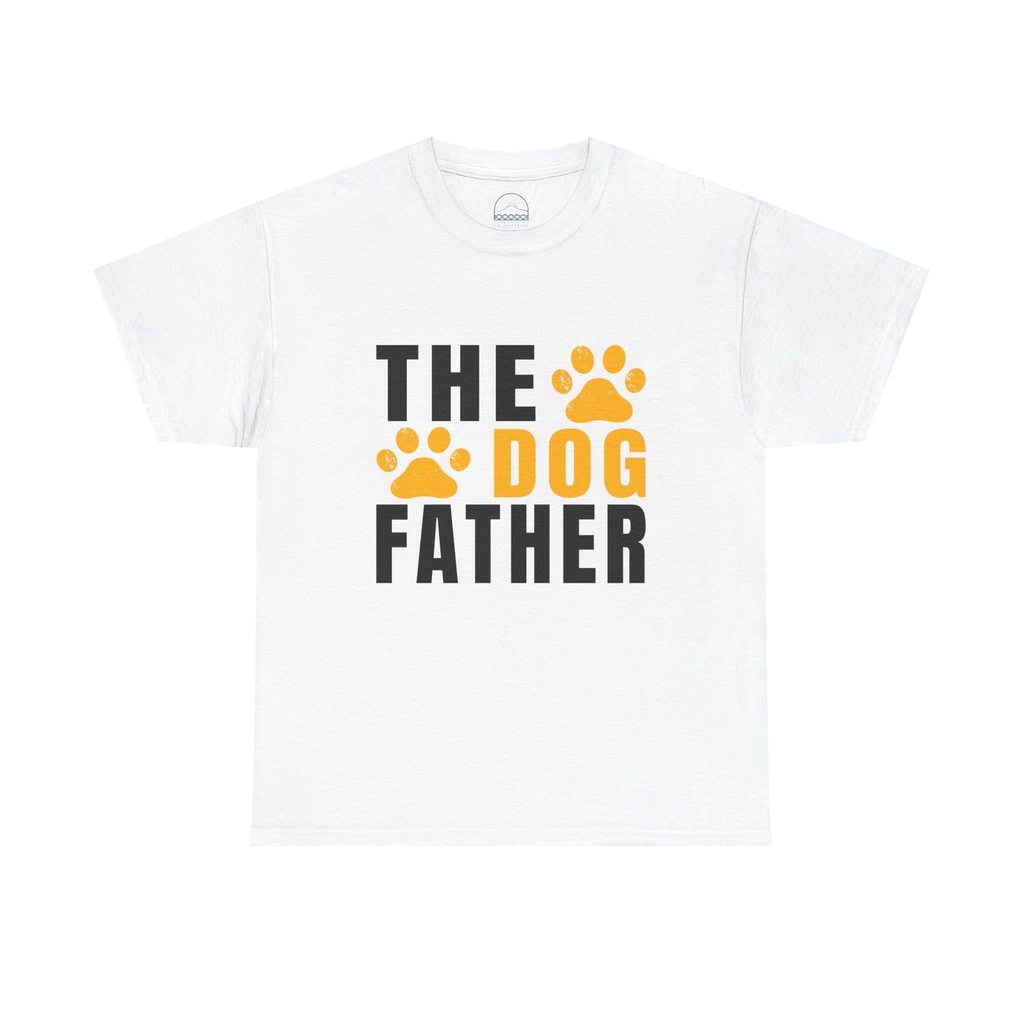 The Dog Father Unisex Heavy Cotton Tee - Perfect Gift for Dog Lovers