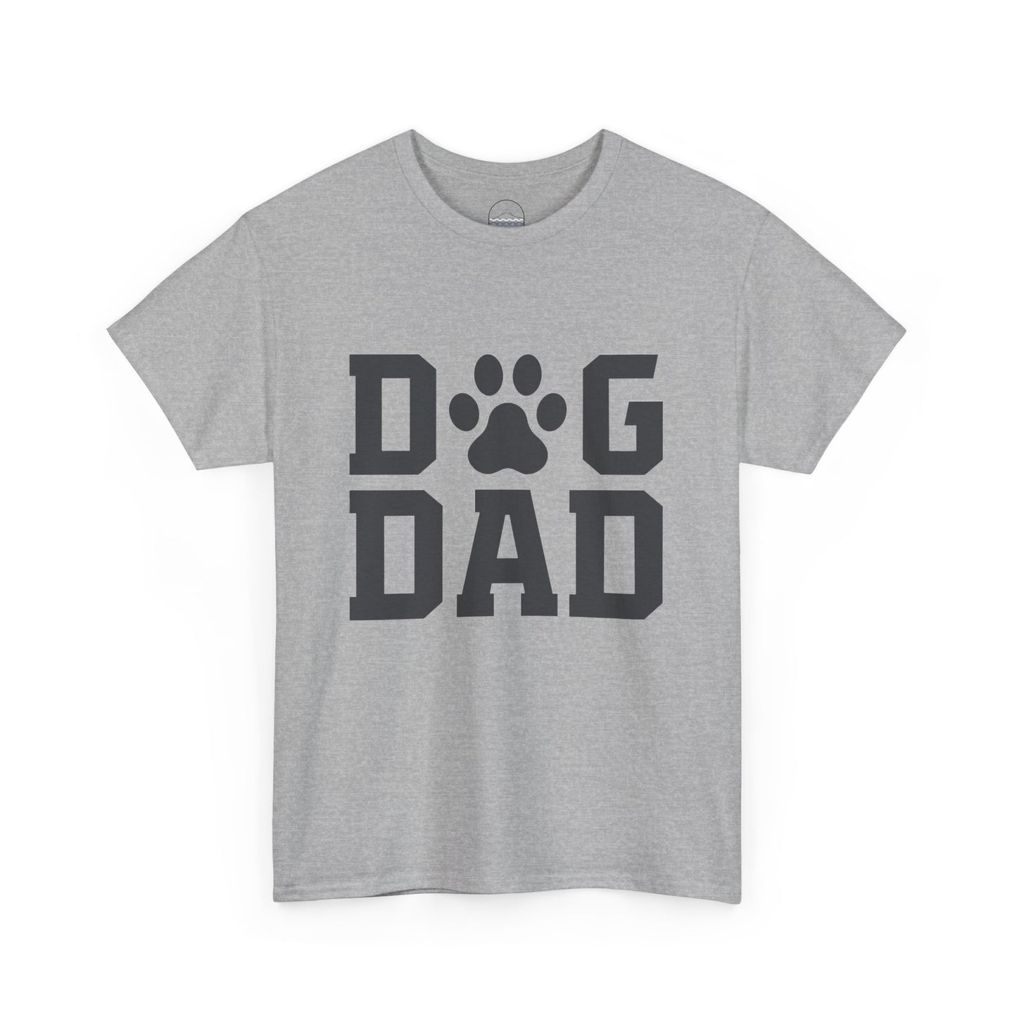 Dog Dad Unisex Heavy Cotton Tee - Casual Pet Lover Shirt