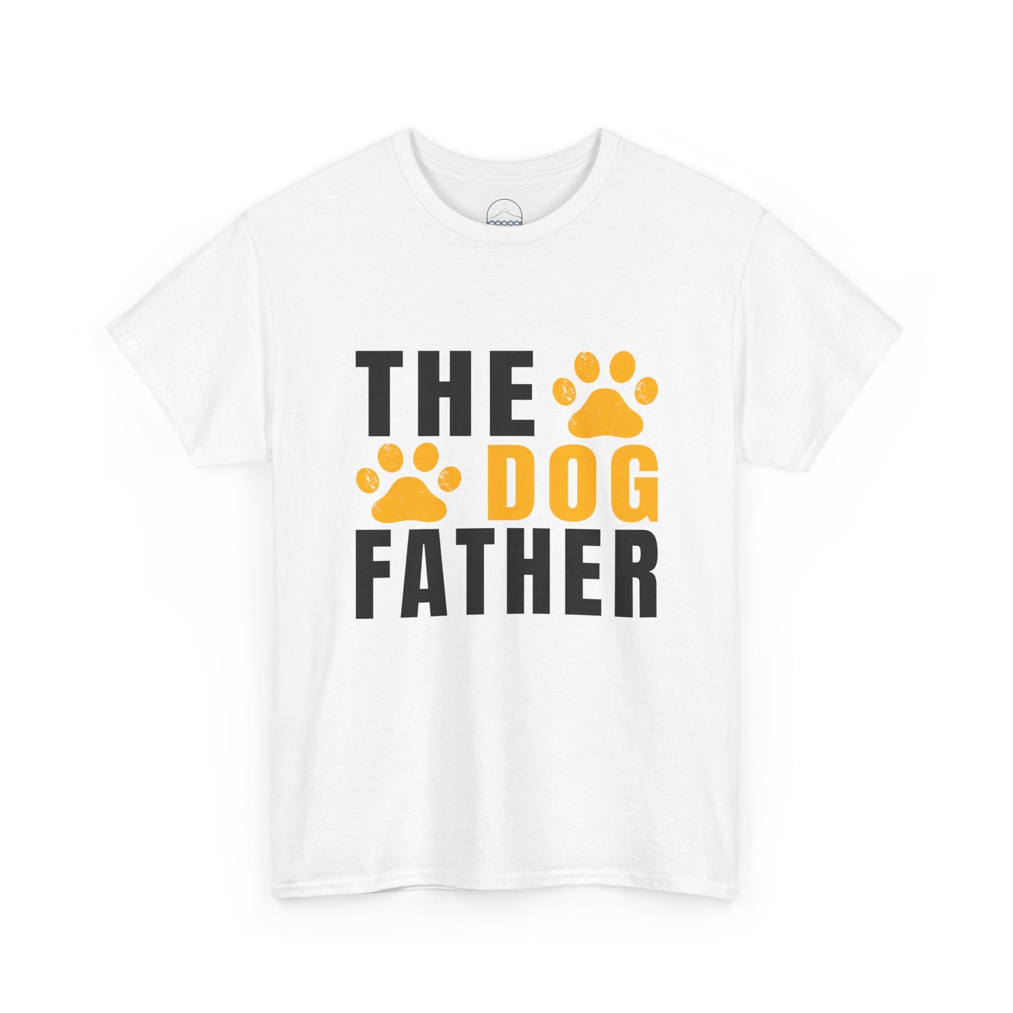 The Dog Father Unisex Heavy Cotton Tee - Perfect Gift for Dog Lovers