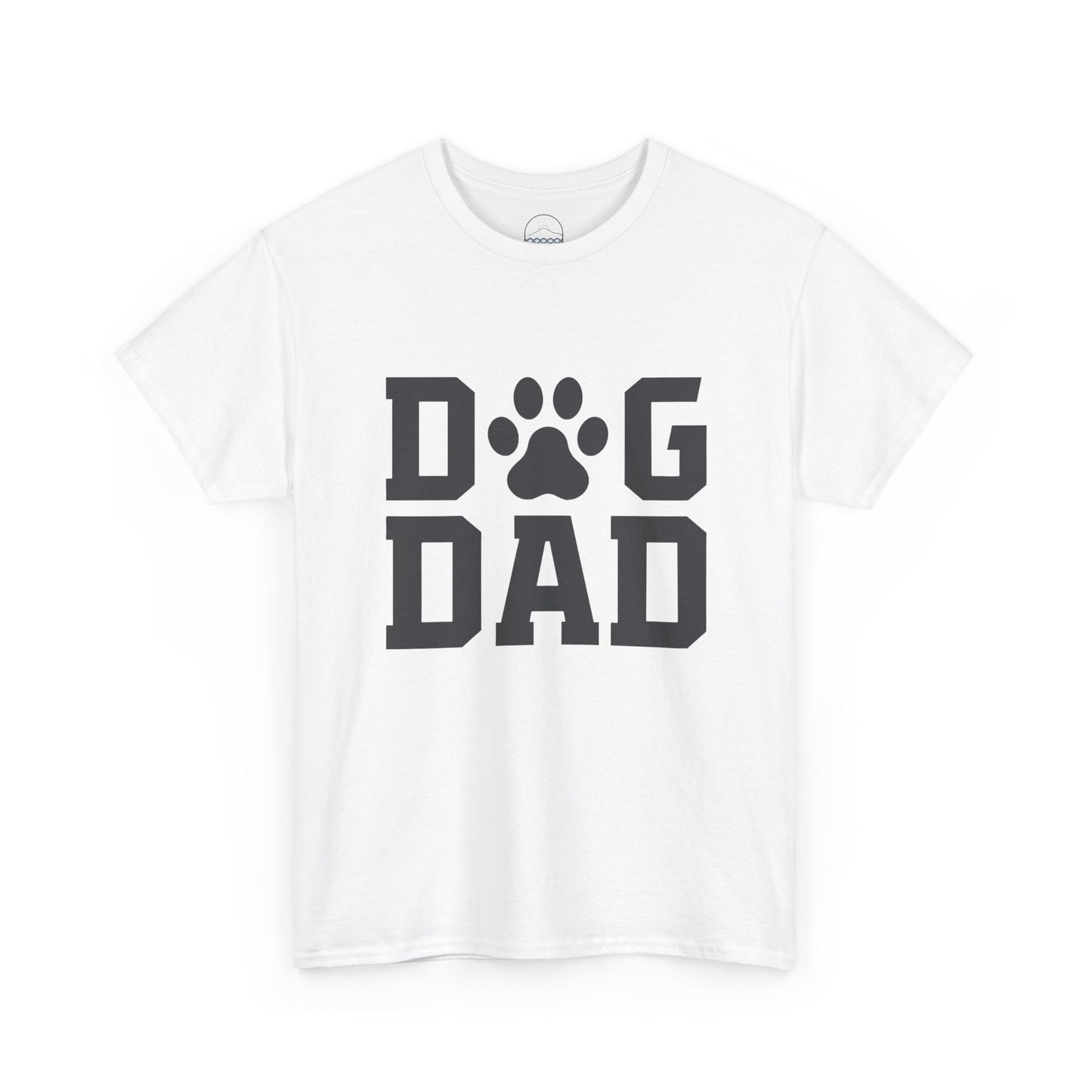 Dog Dad Unisex Heavy Cotton Tee - Casual Pet Lover Shirt